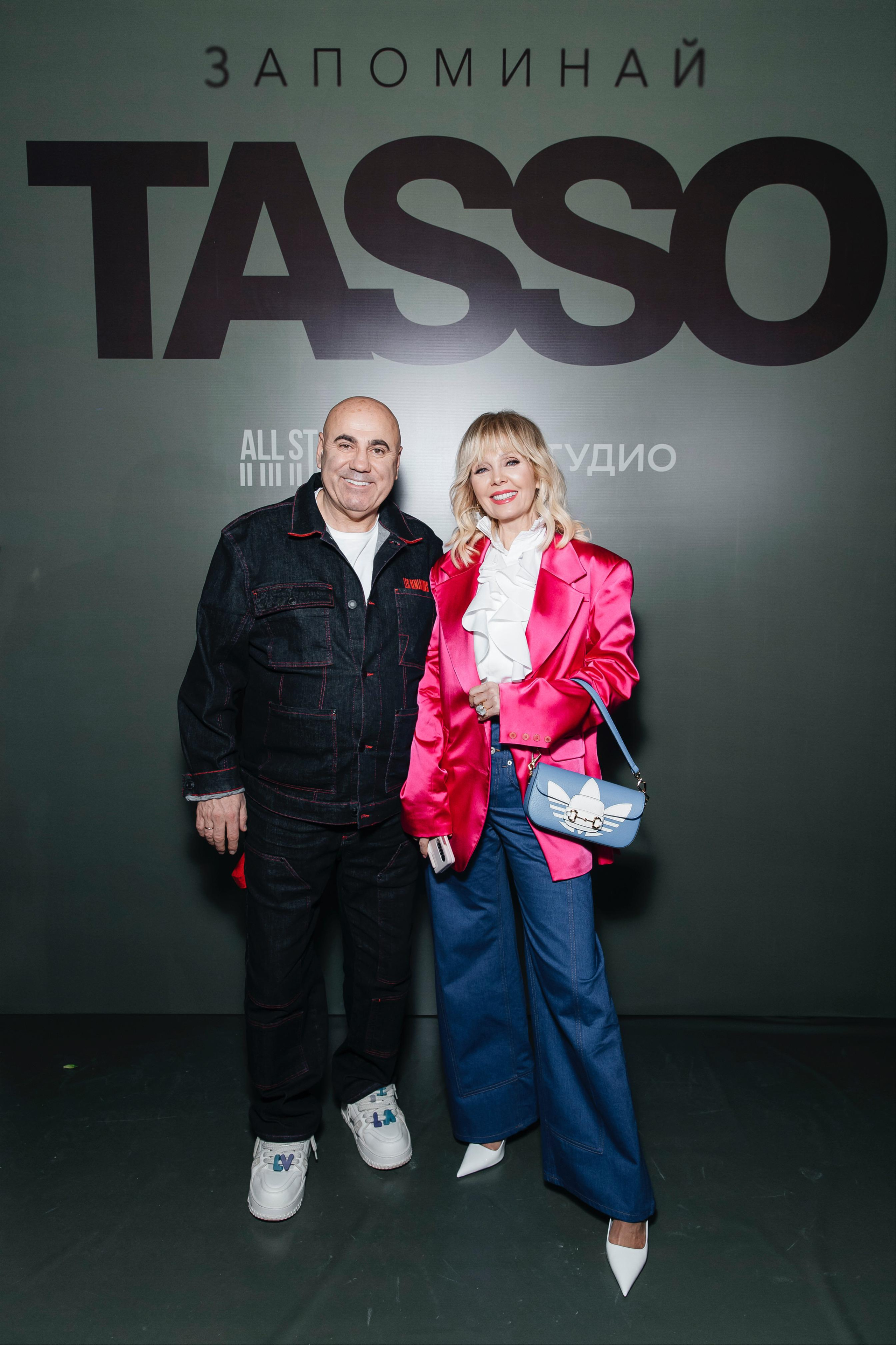 Иосиф Пригожин и певица Валерия на презентации альбома певицы TASSO: Запоминай