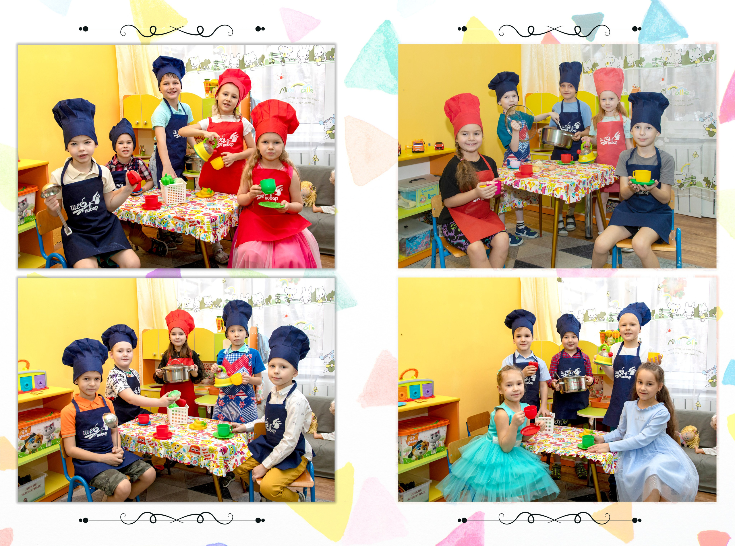 Детский сад. Выпускные альбомы в Красноярске. Студия Колибри