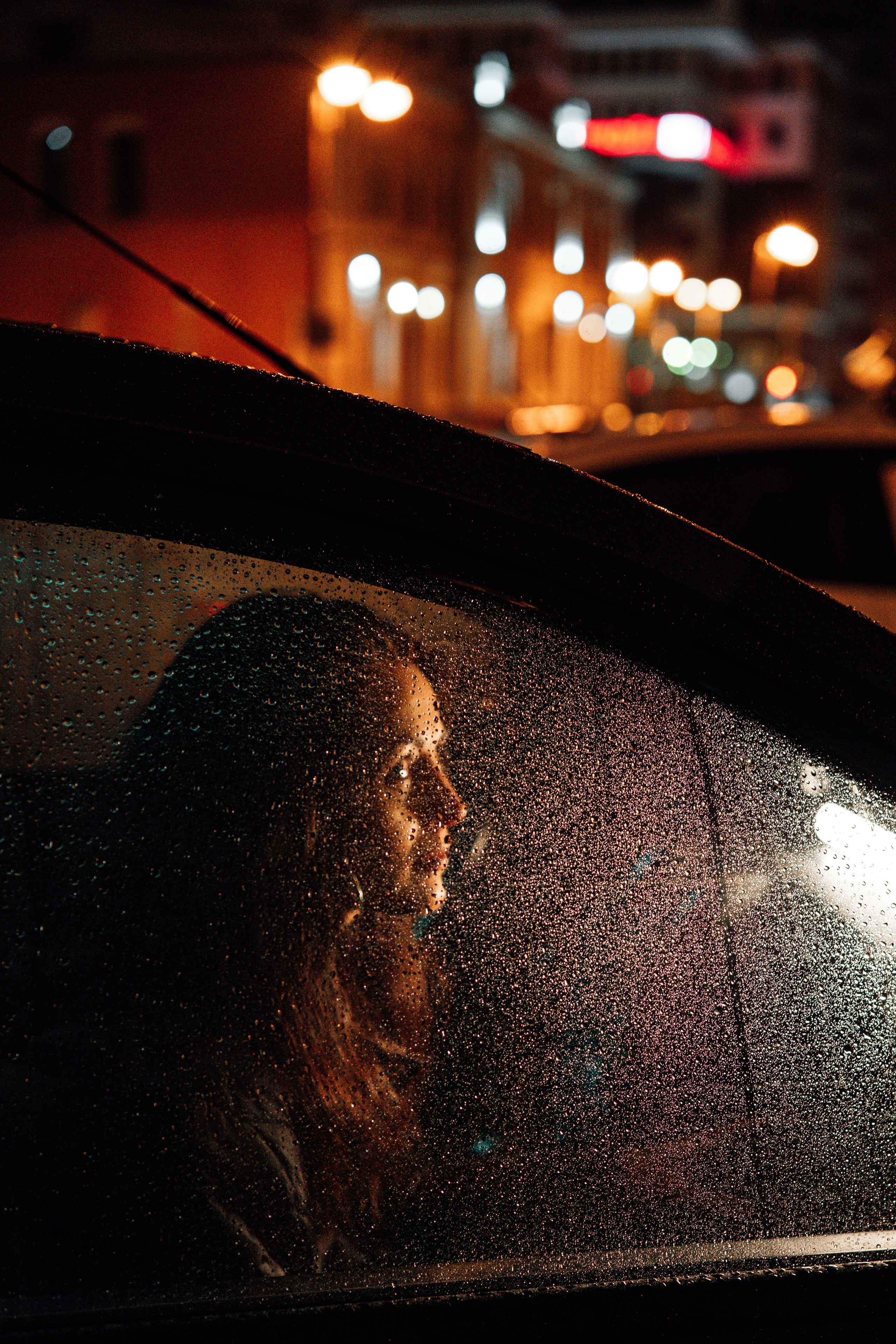 Ночная съёмка в городе. Фотограф и видеограф Анна Жагорина