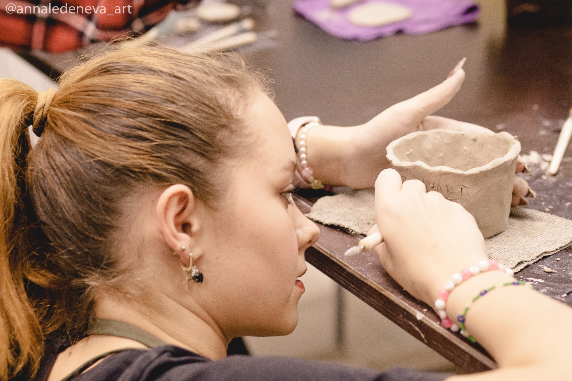 Мастер класс Я — ГЛИНА. Анна Леденева Фотограф