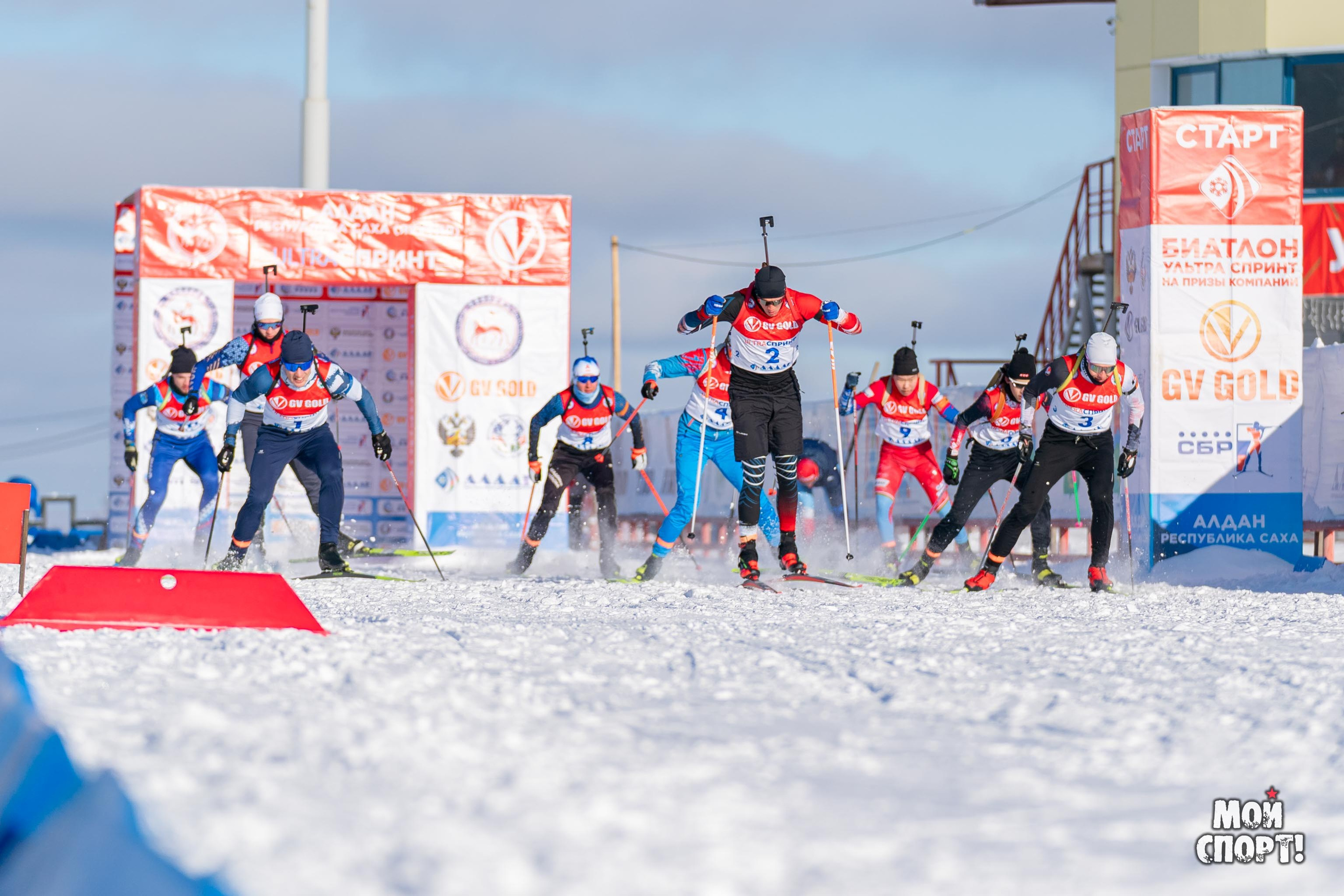 Ультра-спринт по биатлону 2025. Студия «Мой Спорт!» — все о спорте в Якутии