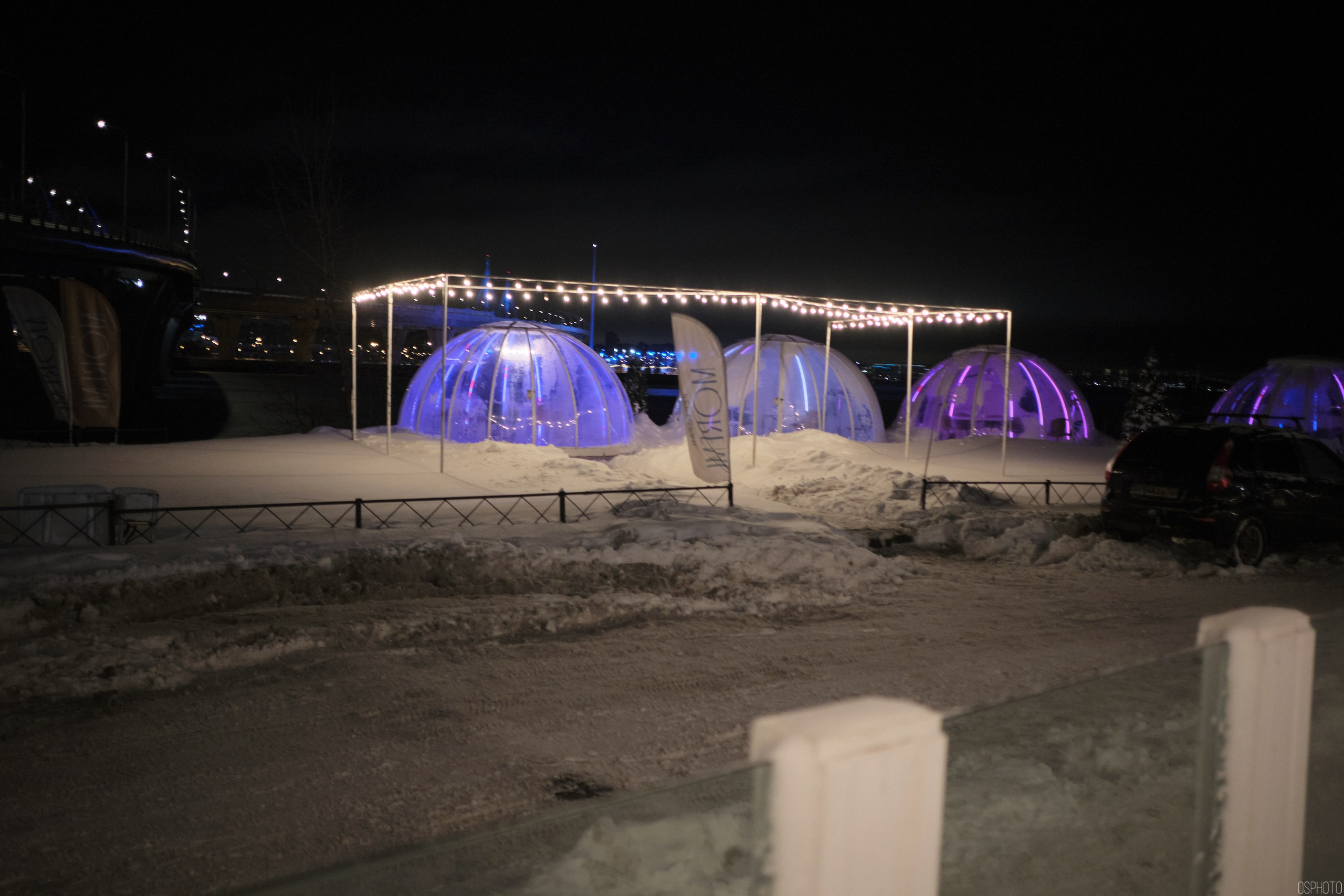 Снег и туман в Санкт-Петербурге. Фотографъ Сергѣевъ. Поймать мгновеніе
