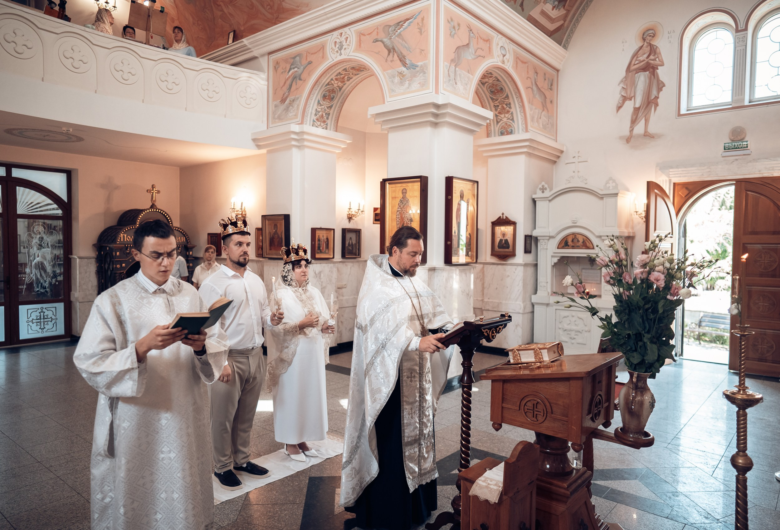Венчание в храме Вознесения Господня г, Севастополь. Церковный фотограф Севастополь