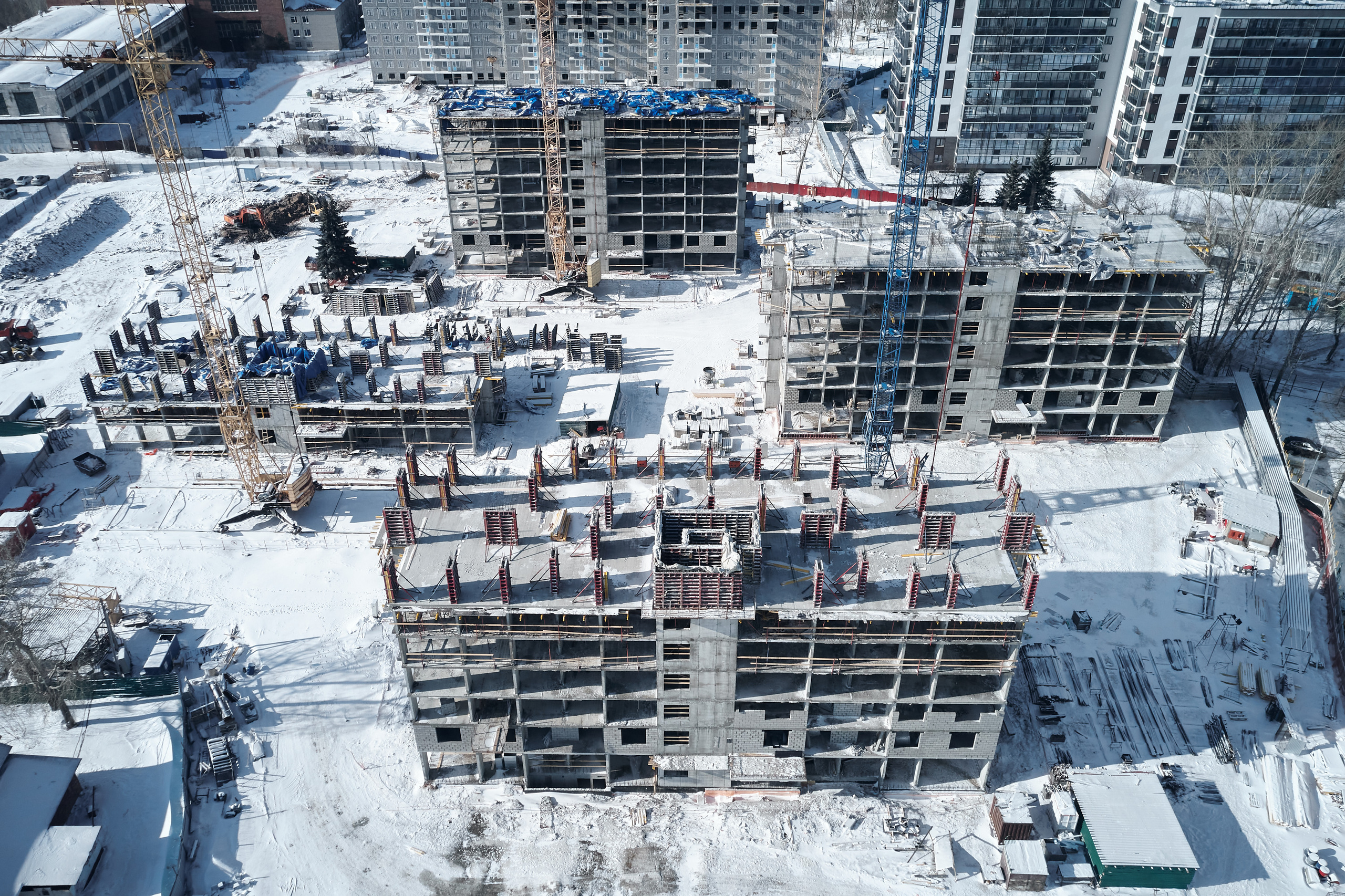 Динамика строительства Тюмень. Бизнес портрет Аэросъемка Интерьерная съемка Тюмень