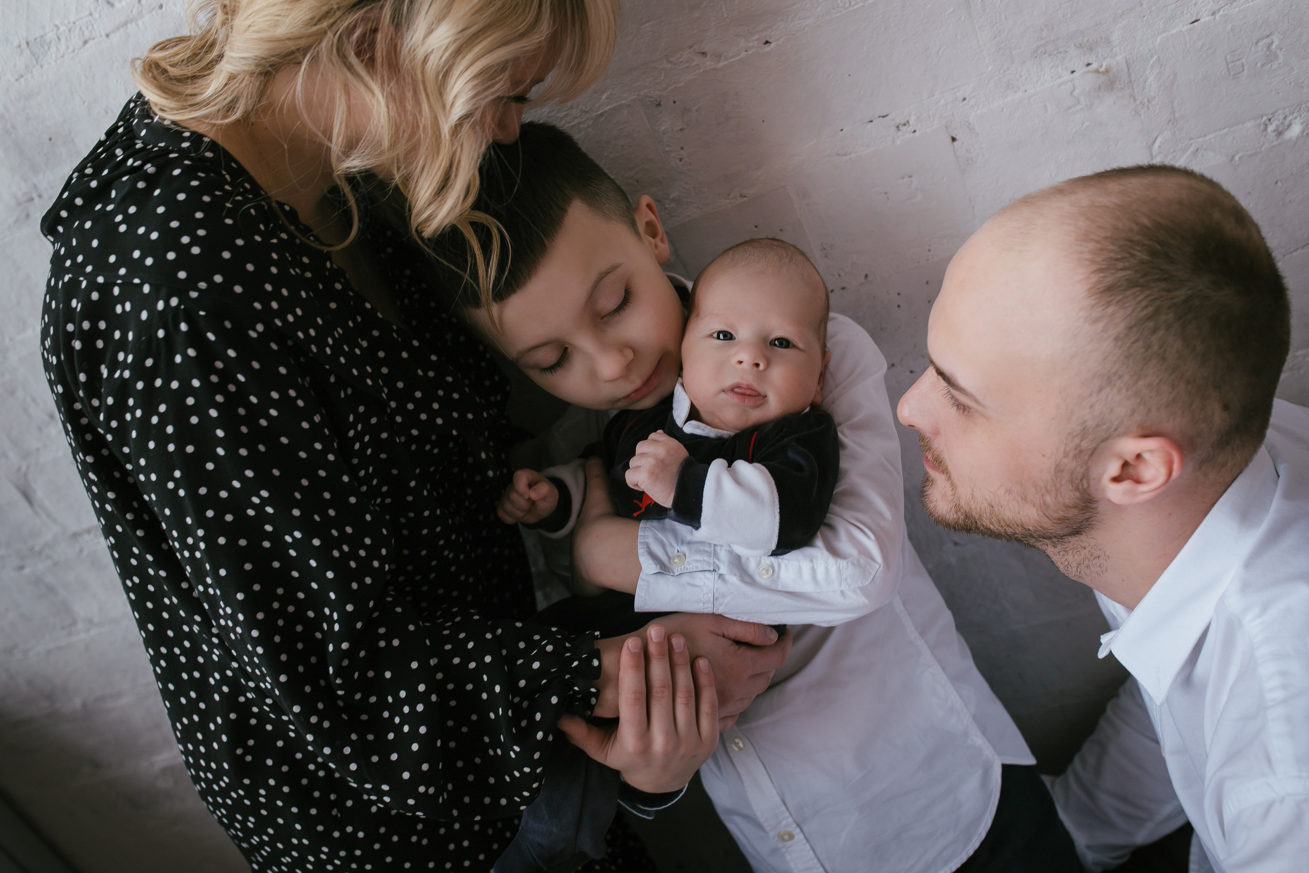 Домашняя фотосессия новорожденного. Фотограф новорожденных Екатеринбург