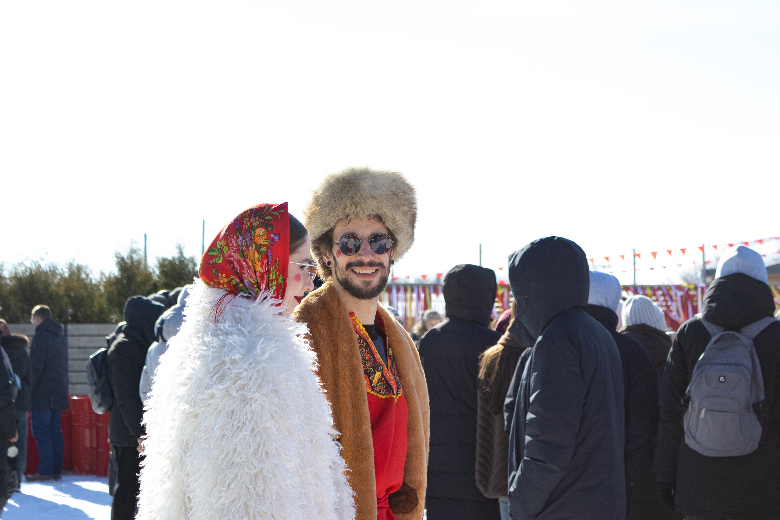 Масленица от «Жатвы» в Чертовицах, Воронеж. Фотограф Наталья Мершина