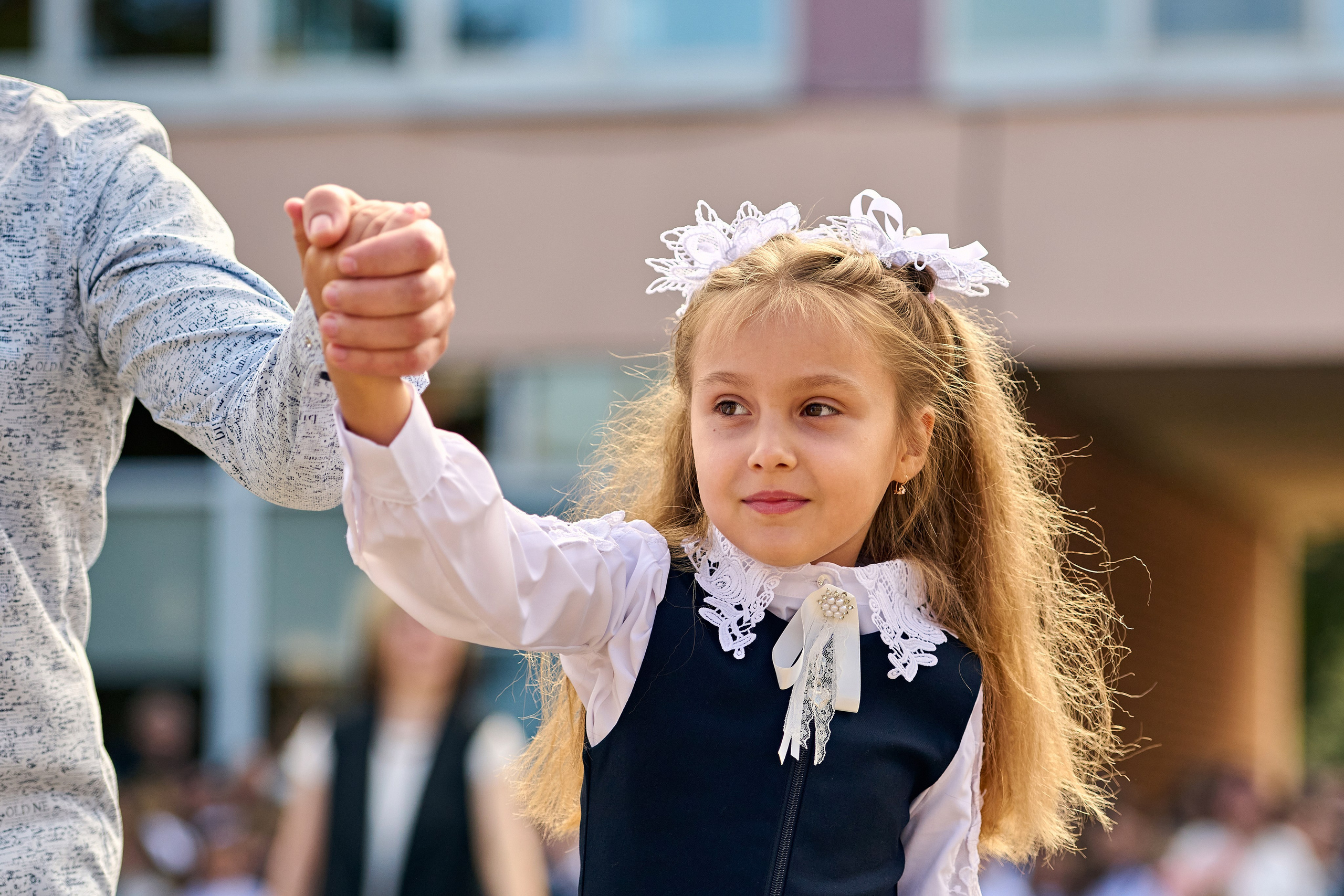 1 сентября в ЦО№ 25. Школьный фотограф в Туле Владимир Греков. Выпускные альбомы