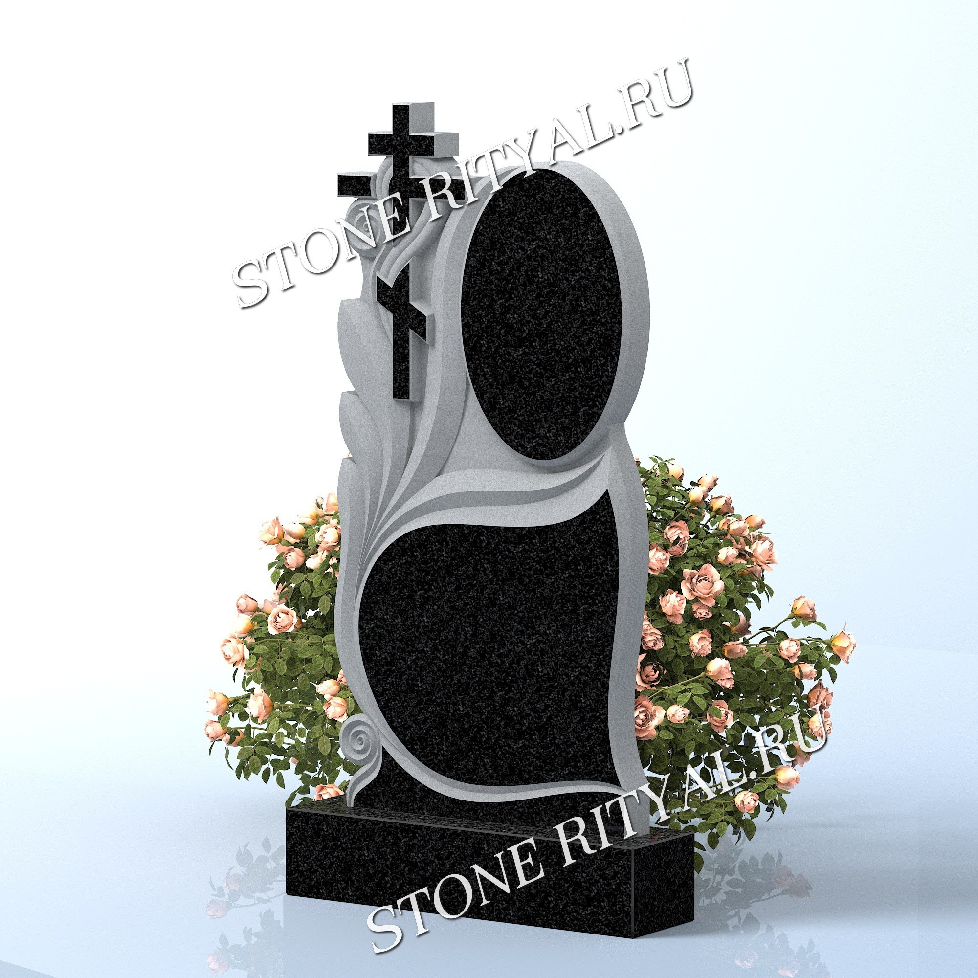 Вертикальные памятники фигурные. Изготовление и установка памятников в Москве и МО