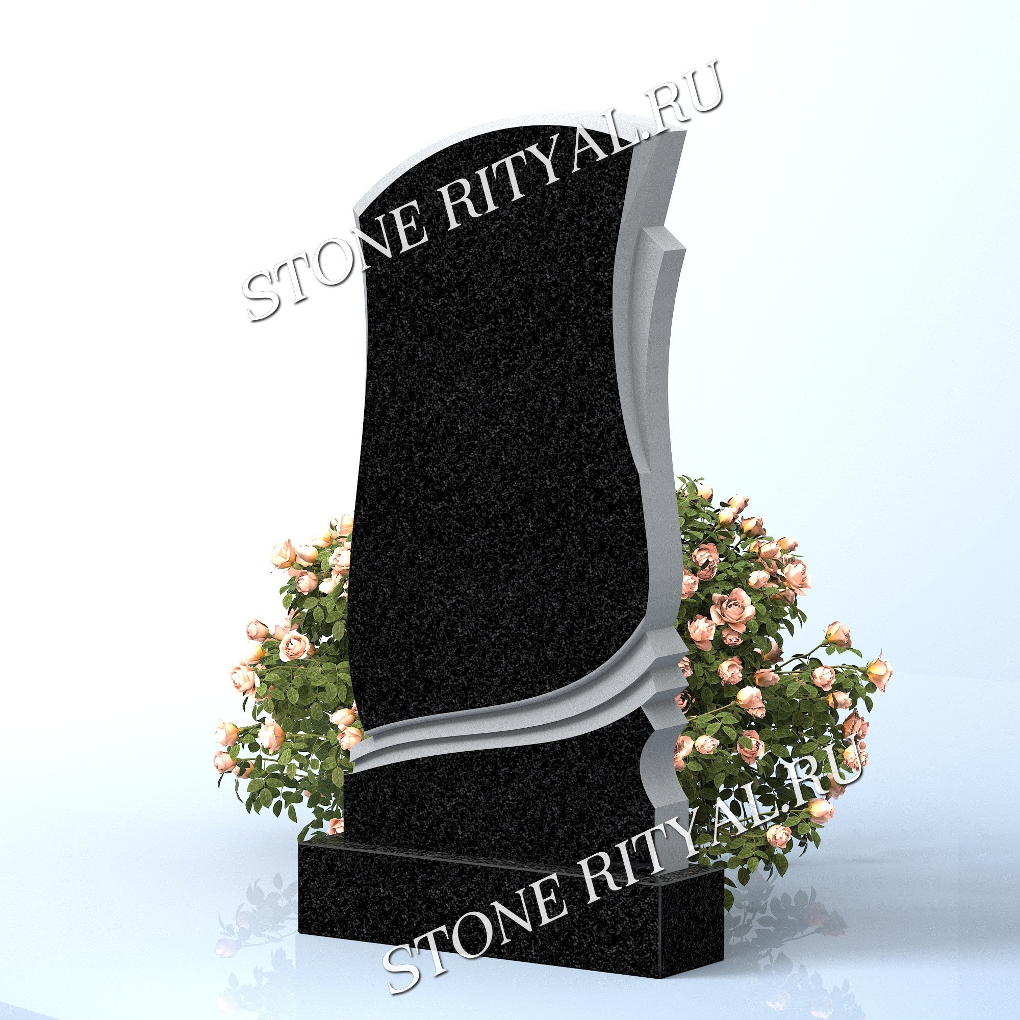 Вертикальные памятники прямые. Изготовление и установка памятников в Москве и МО