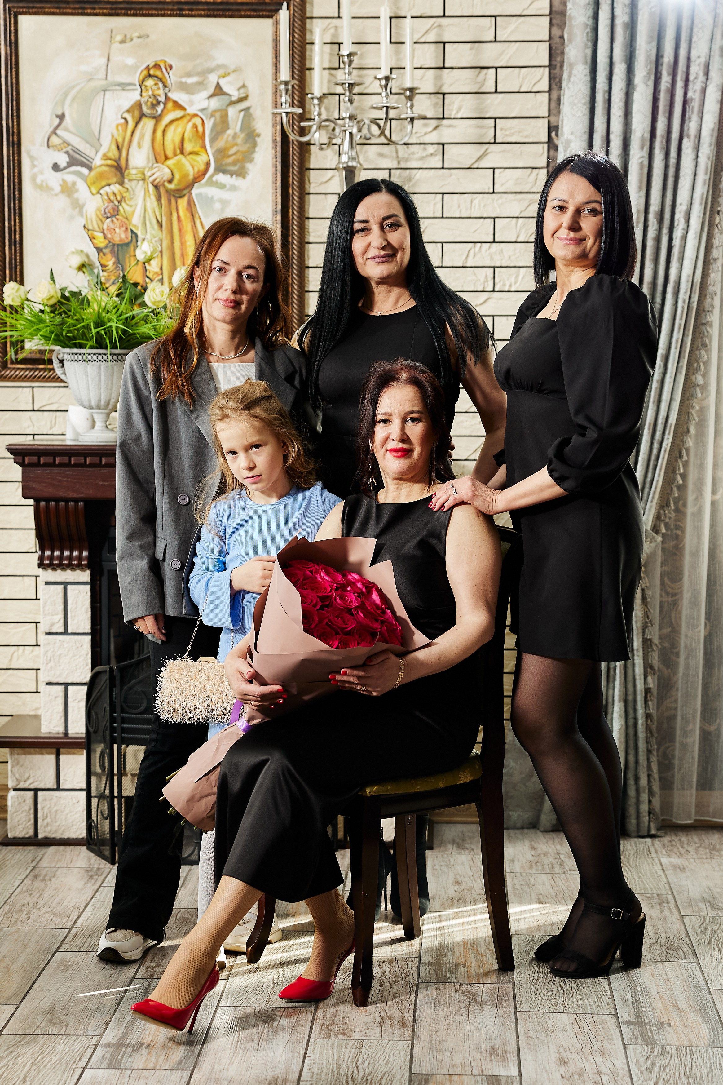 Первые фото с юбилея уже в день съёмки