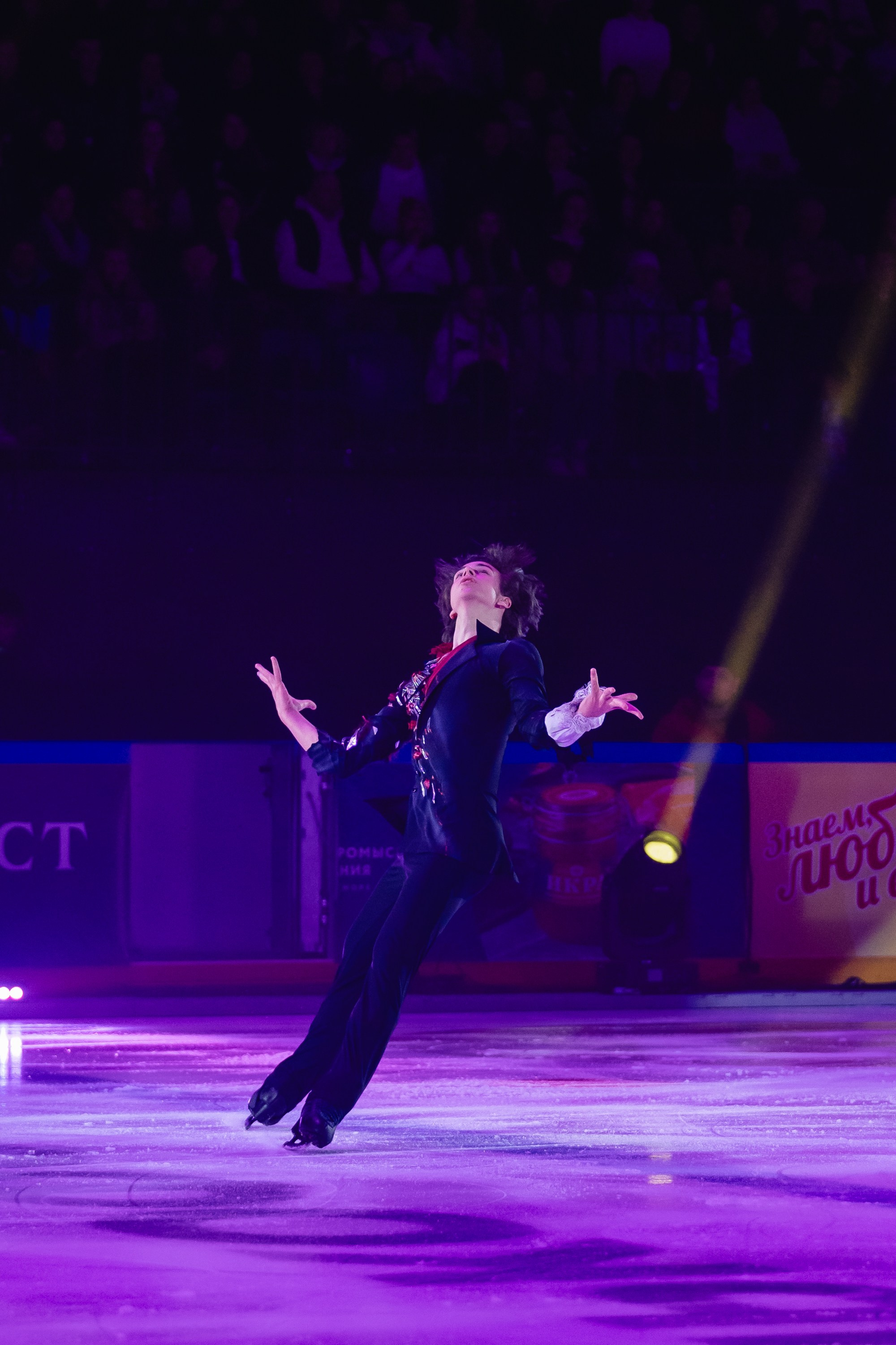 Шоу «Чемпионы на льду» в Новосибирске. Воробьева Ксения — Спортивный и танцевальный фотограф Новосибирск