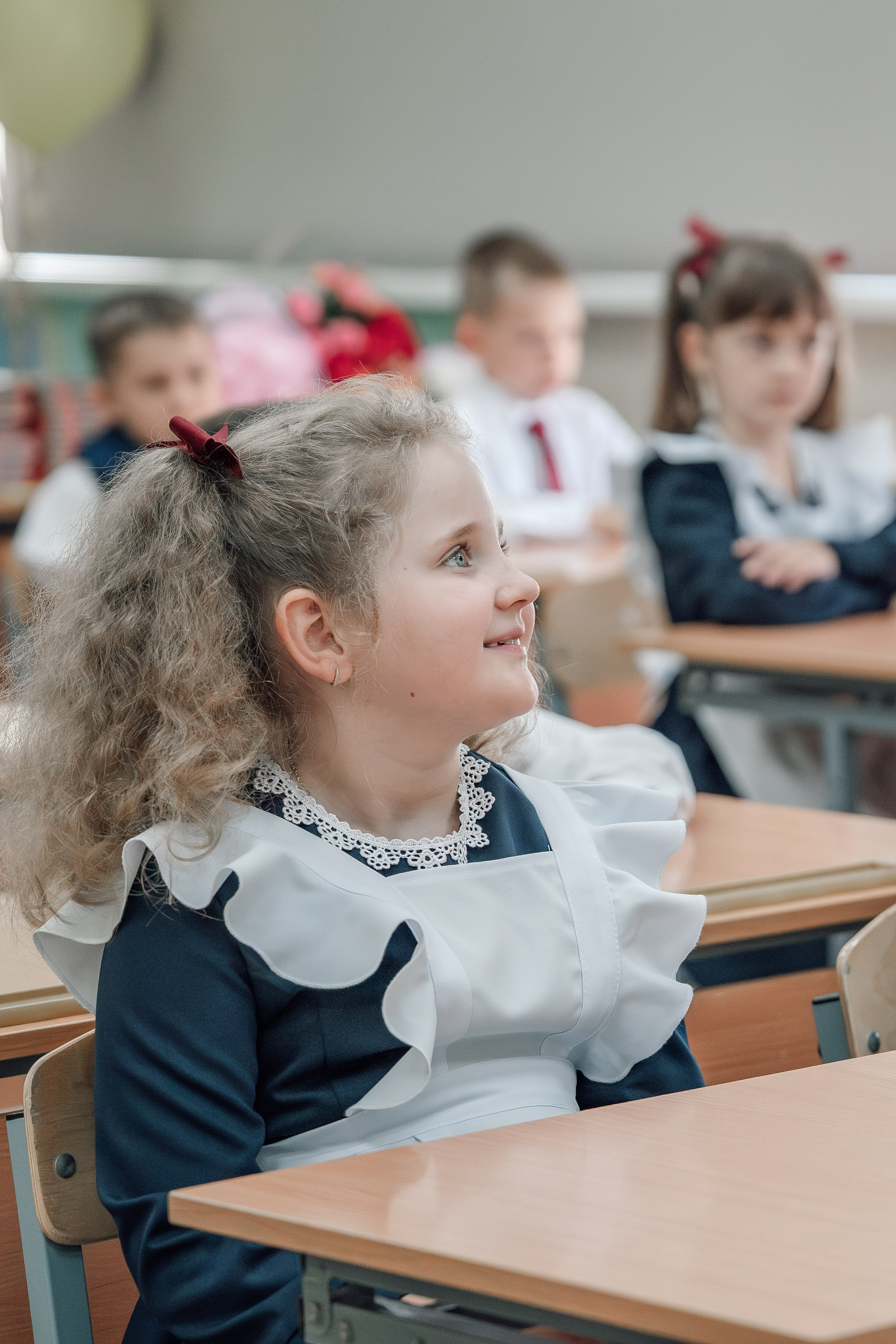 Первоклашки. Фотограф Юлия Паськова, город Бирюч