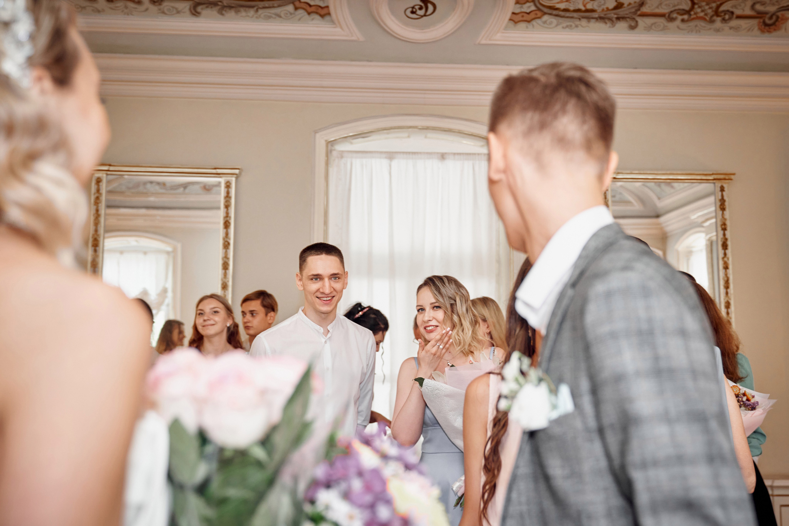 Свадебняа Фотосессия Николая и Анастасии в Кусково