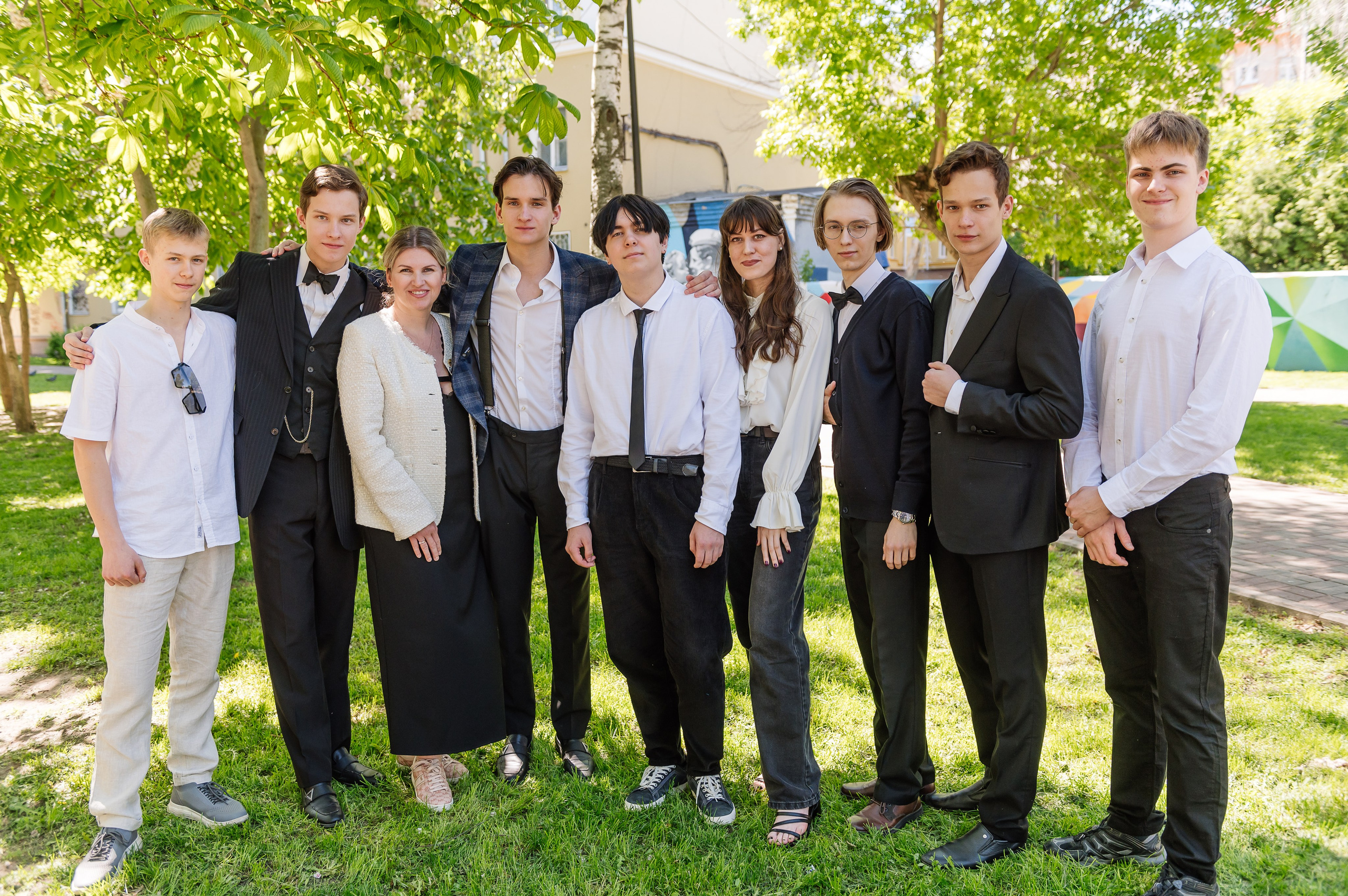 общее фото выпускников