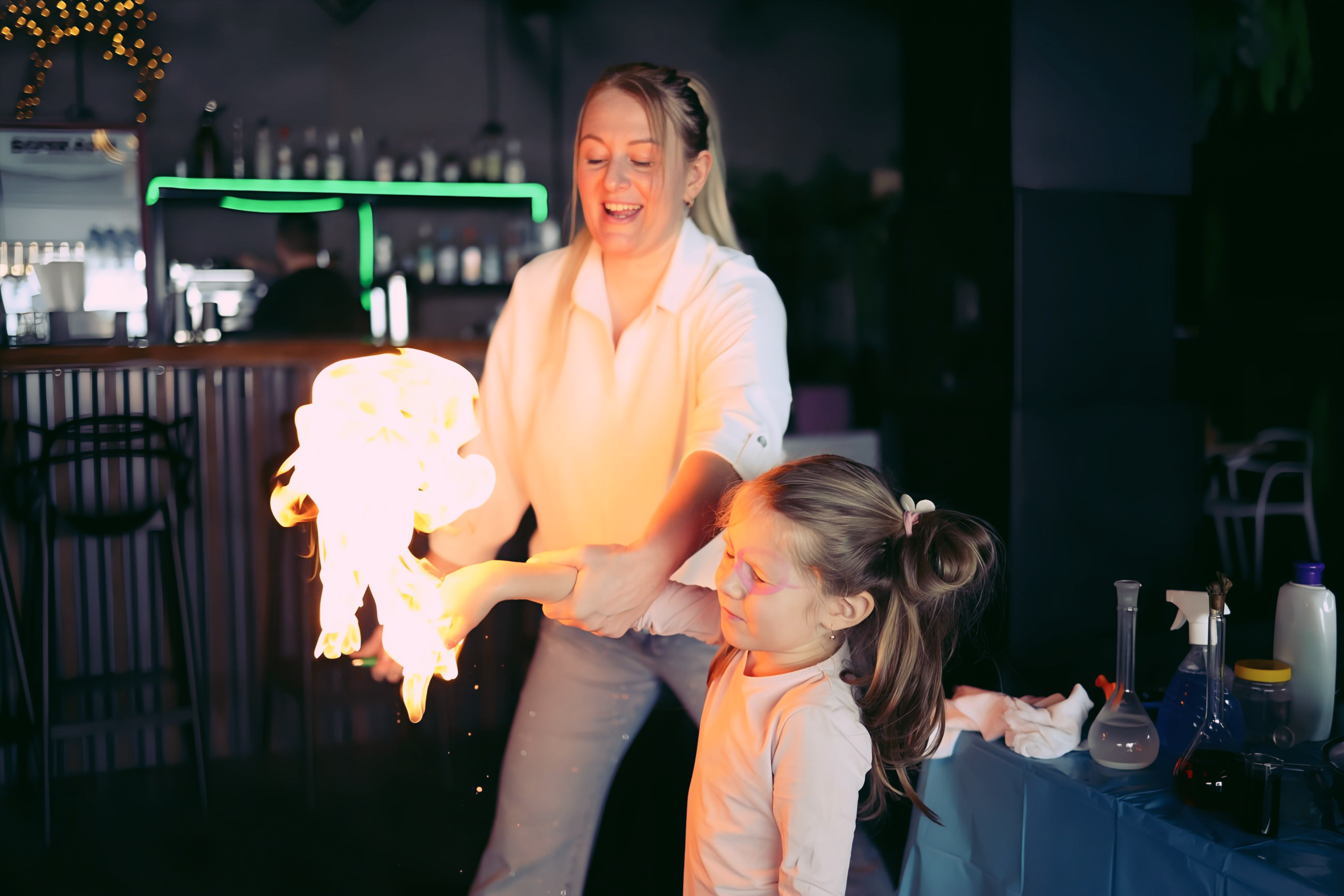 Научное шоу. Семейный и детский фотограф в Славгороде Анастасия Винс