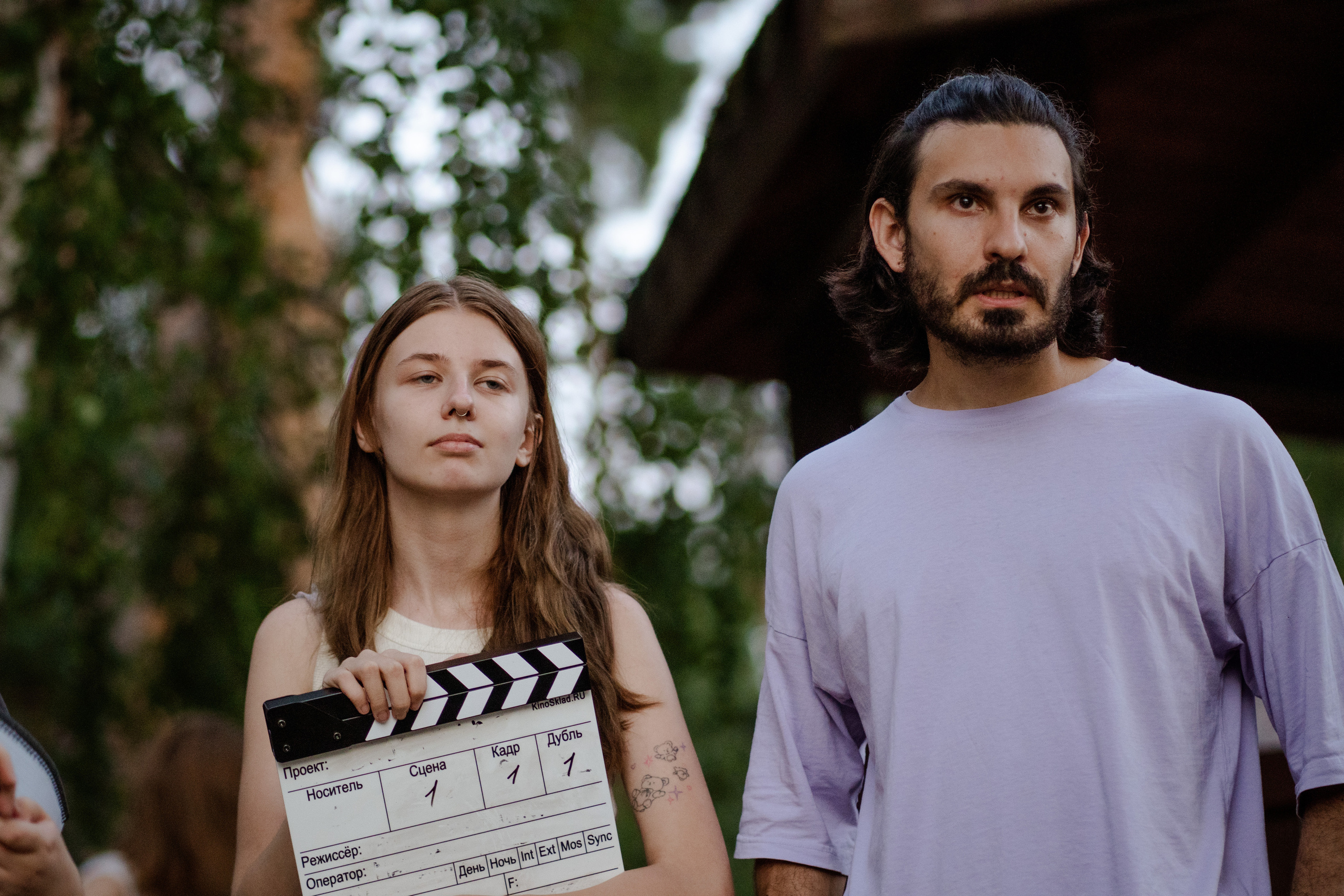 Кинопроцесс. Портретная съемка в Москве, студийный фотограф Игорь Фомин