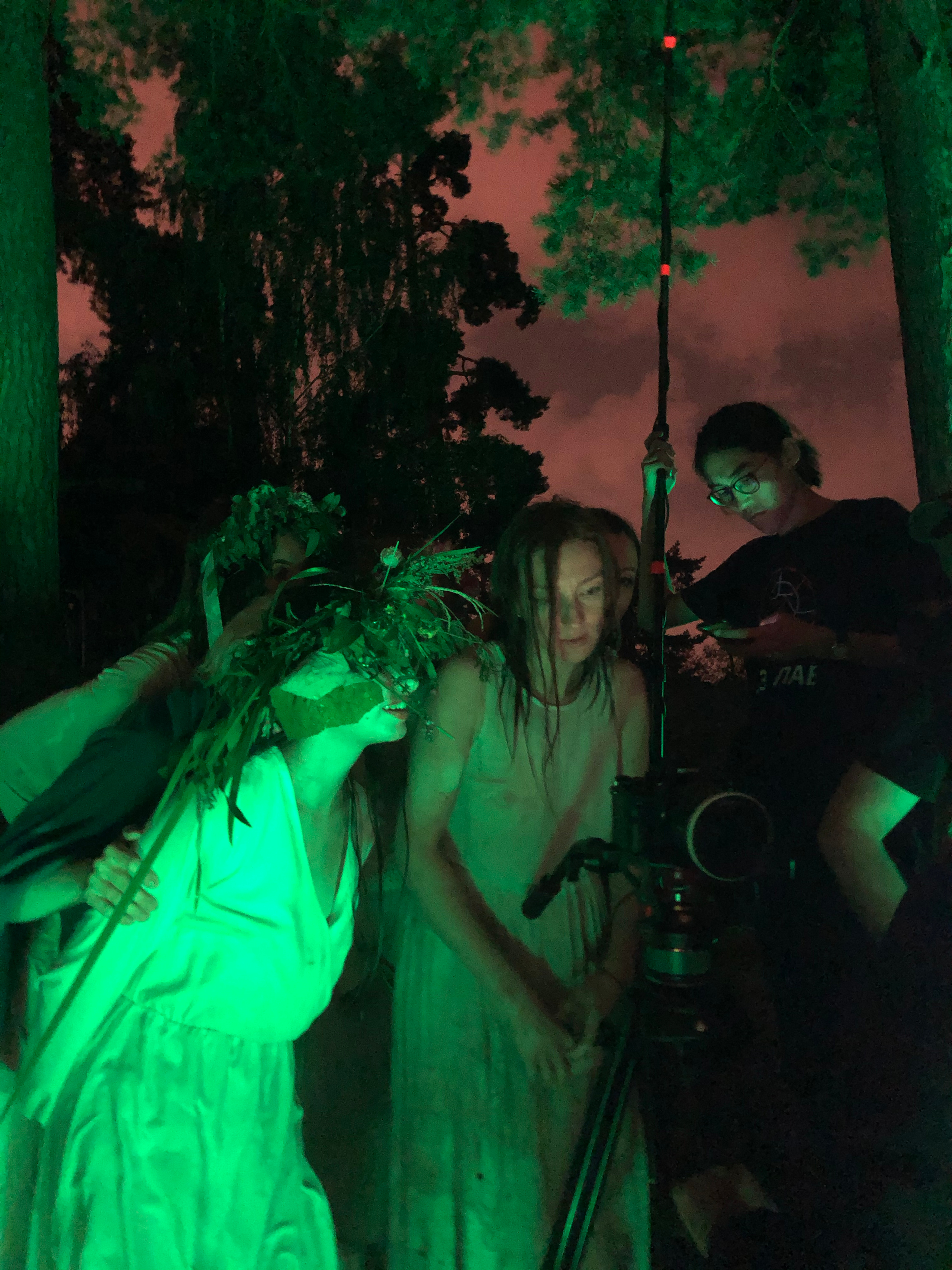 Кинопроцесс. Портретная съемка в Москве, студийный фотограф Игорь Фомин