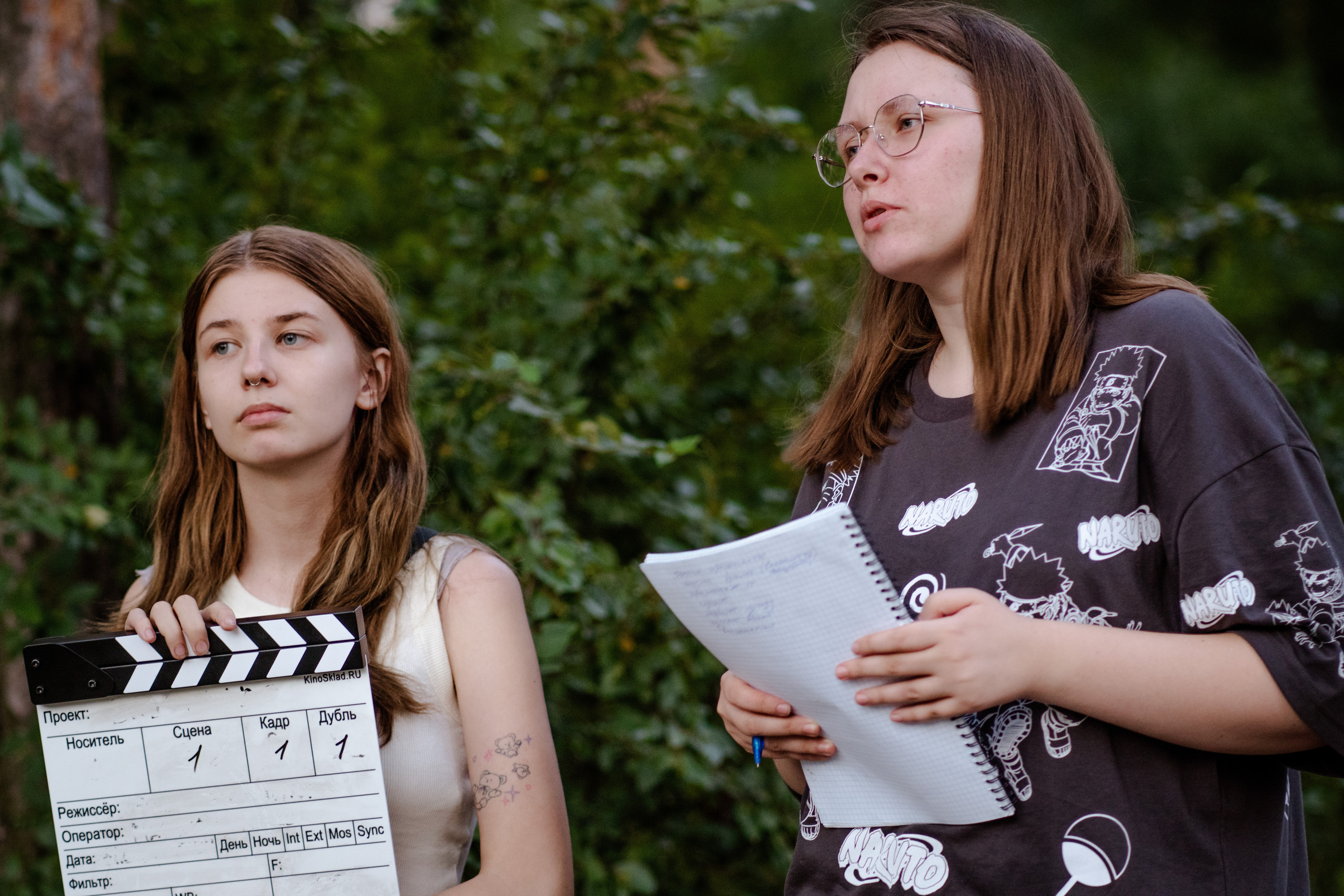 Кинопроцесс. Портретная съемка в Москве, студийный фотограф Игорь Фомин