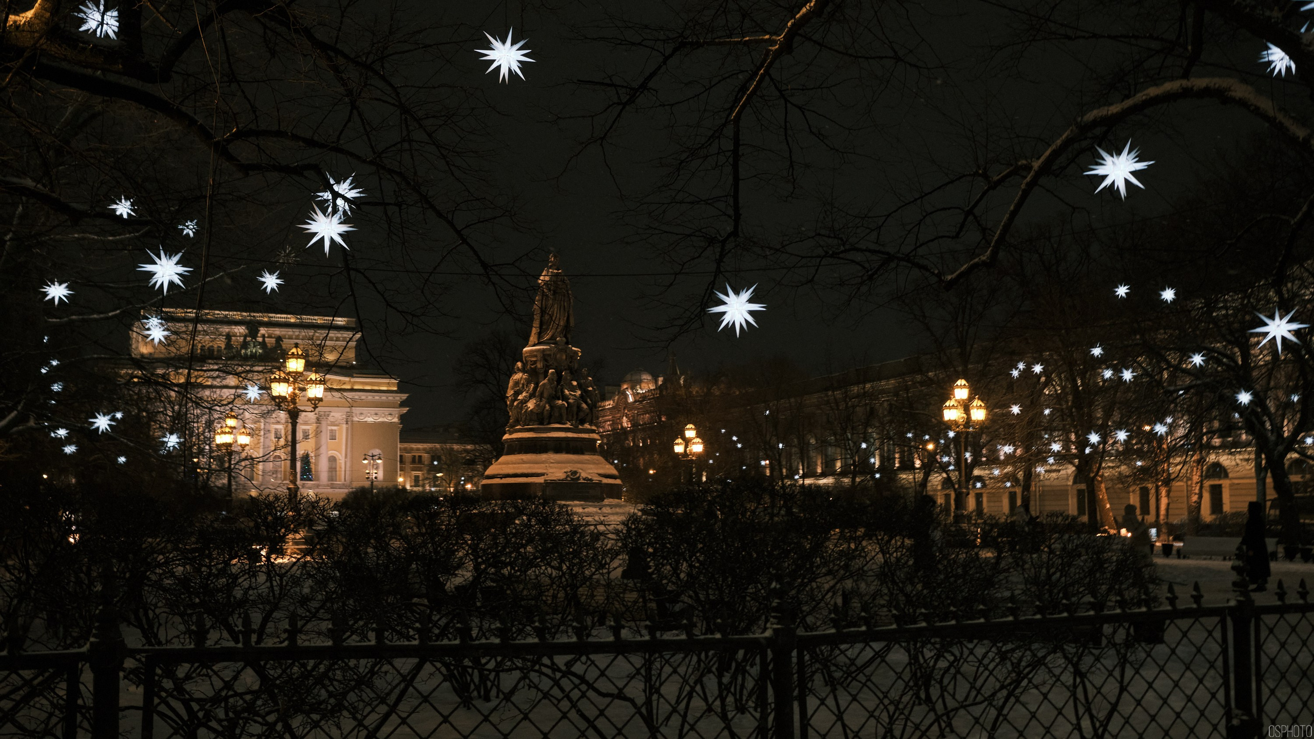 Снег и туман в Санкт-Петербурге. Фотографъ Сергѣевъ. Поймать мгновеніе