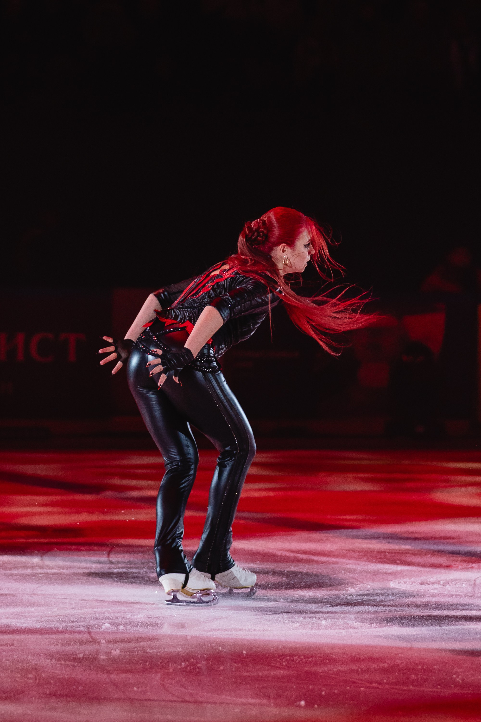 Шоу «Чемпионы на льду» в Новосибирске. Воробьева Ксения — Спортивный и танцевальный фотограф Новосибирск