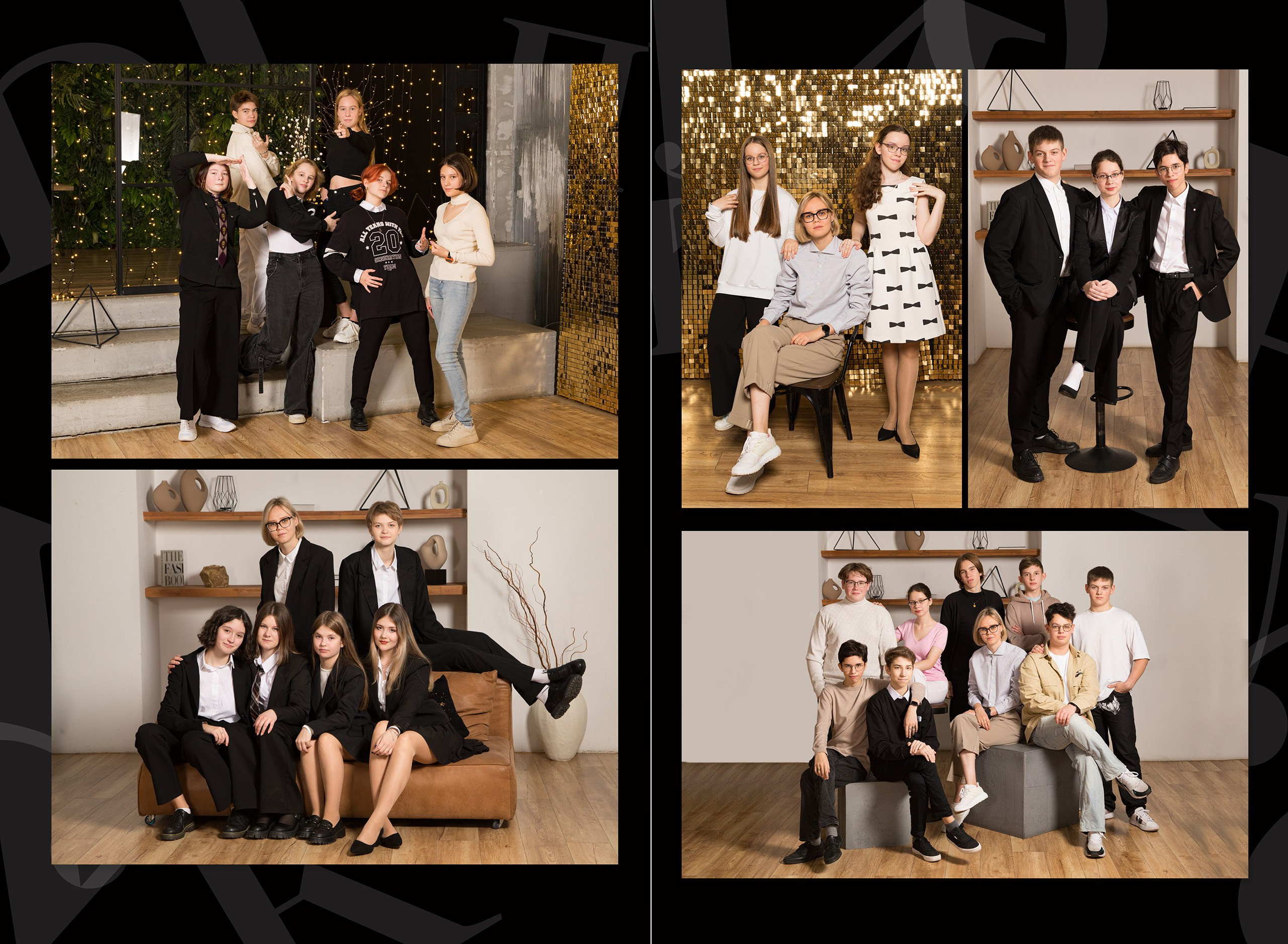 Выпускной альбом для 9-11 класса "Черный". Выпускные альбомы Детки в кадре Санкт-Петербург и ЛО