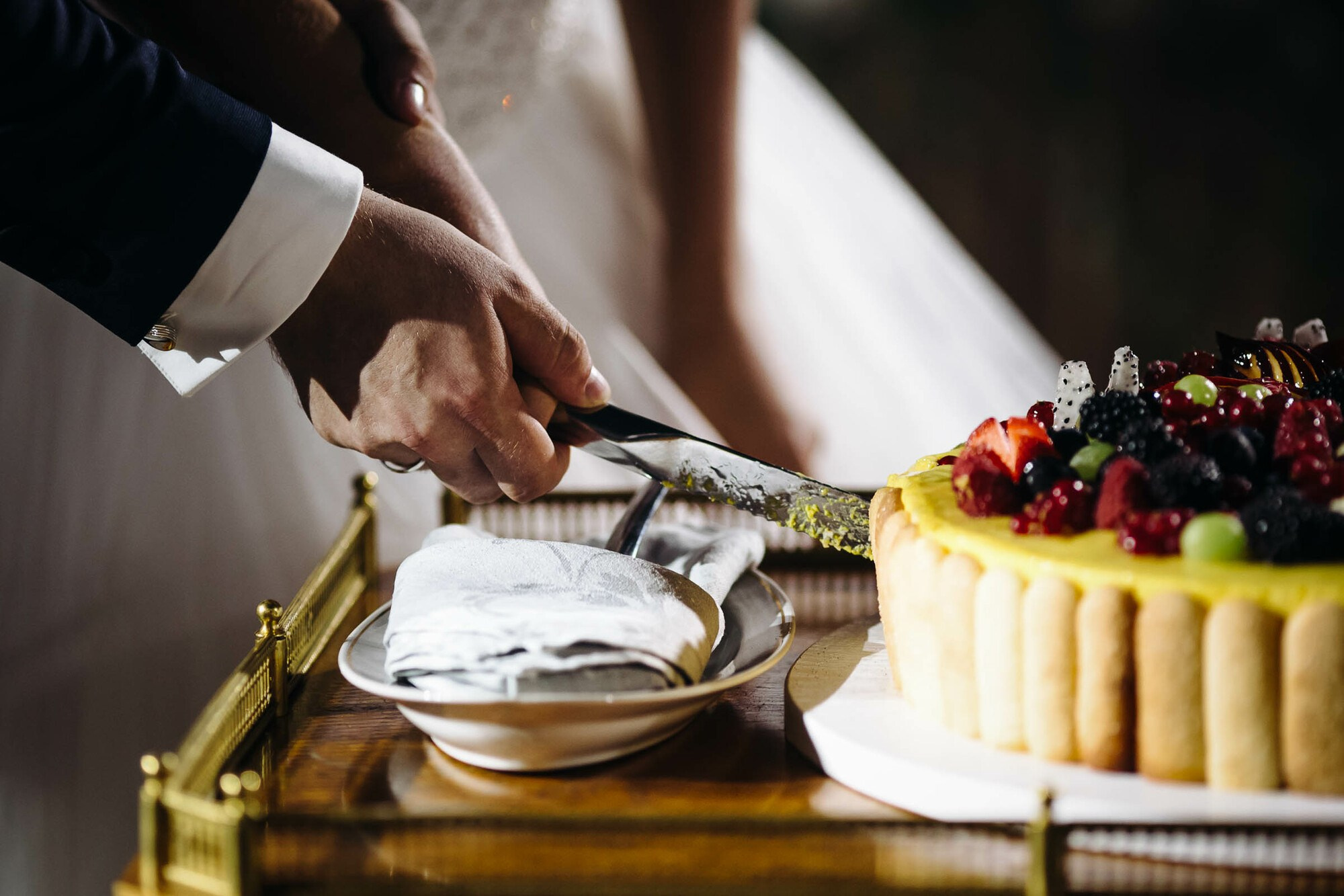 Стильная свадьба в крепости БИП. Свадебный фотограф в Санкт-Петербурге и Москве Андрей Нестеров