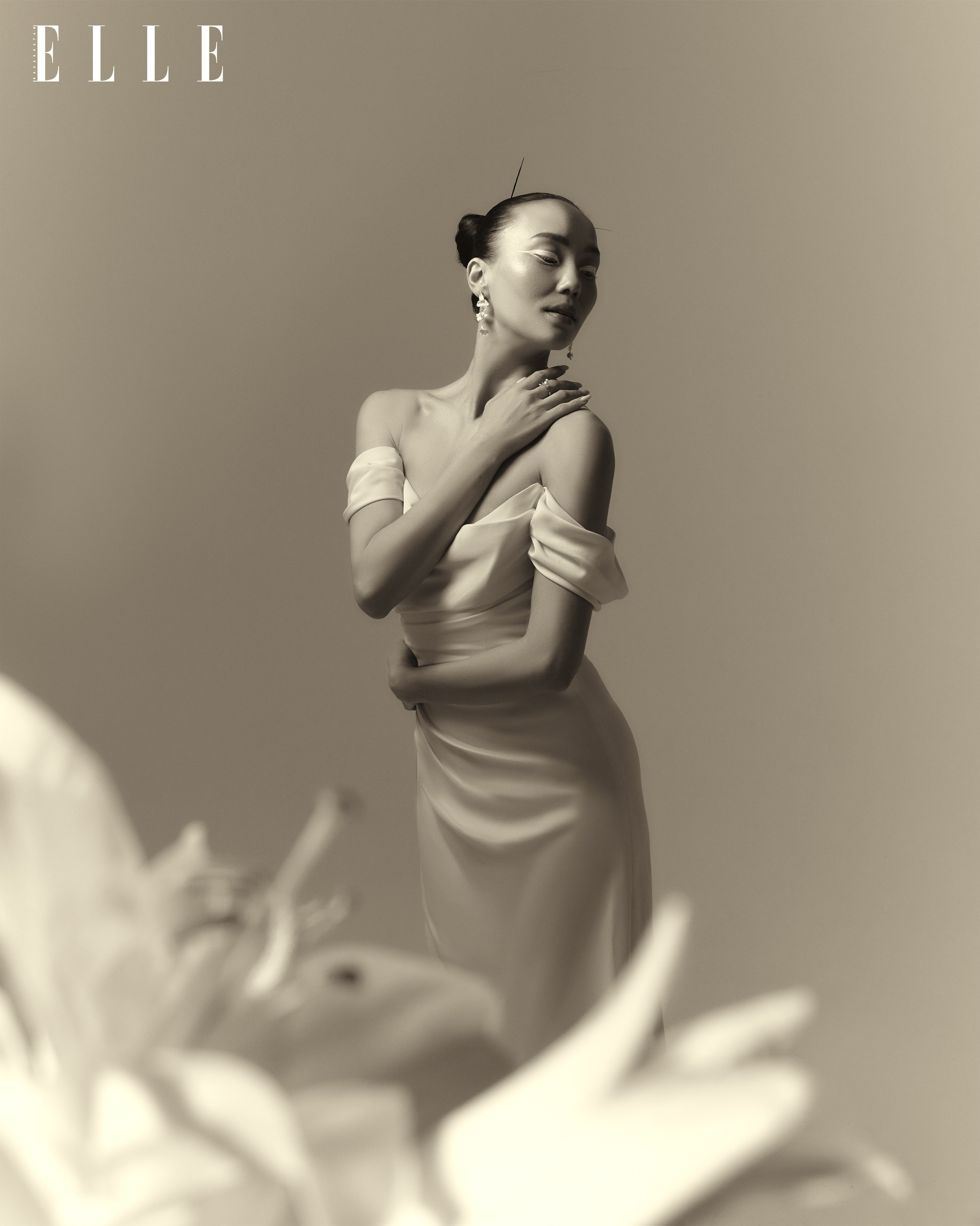 ELLE Kazakhstan. Tender Roots. Fashion, portrait, personal photographer. Almaty, KZ