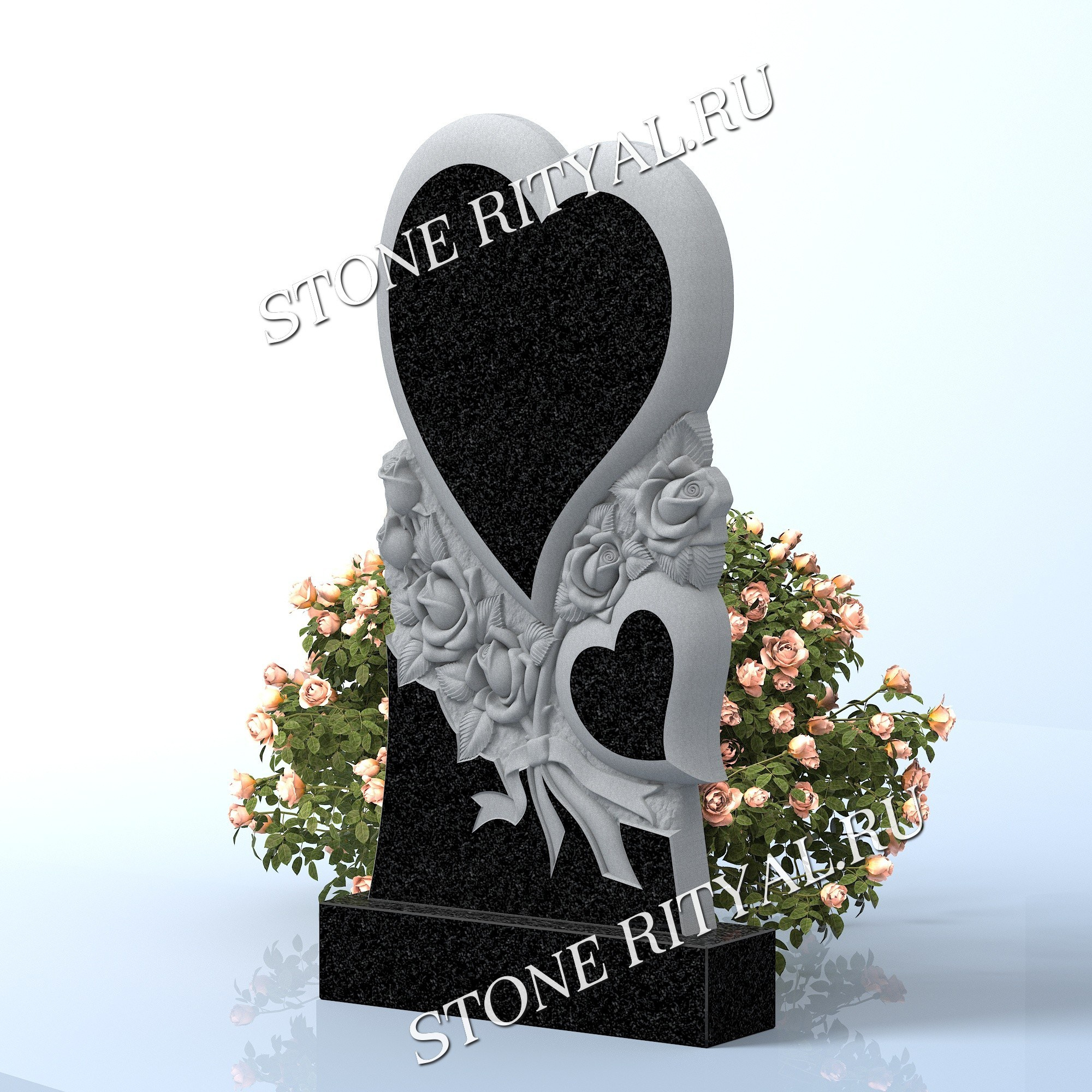 Вертикальные памятники фигурные. Изготовление и установка памятников в Москве и МО