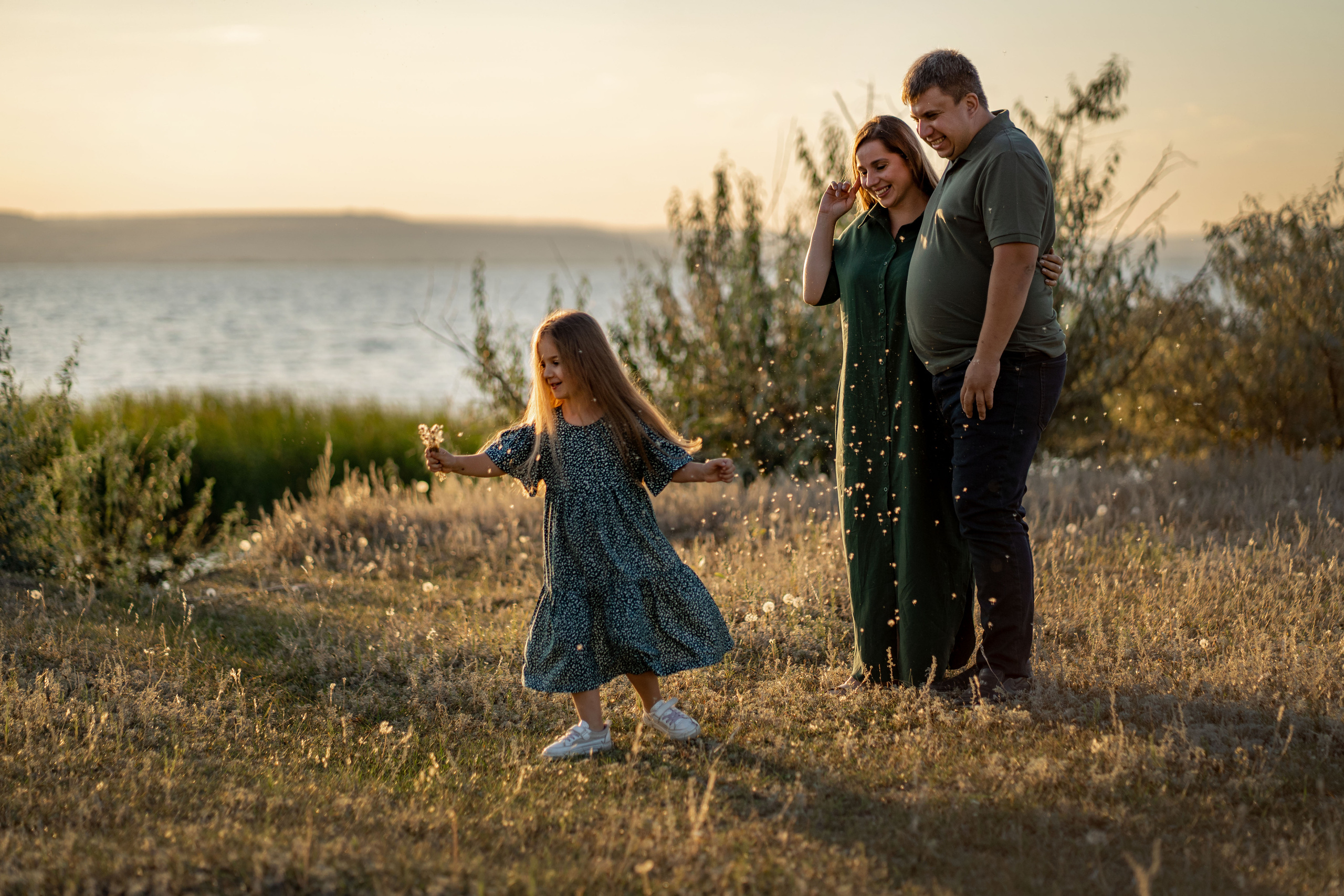 Ксения, Дмитрий и Полина. Главная