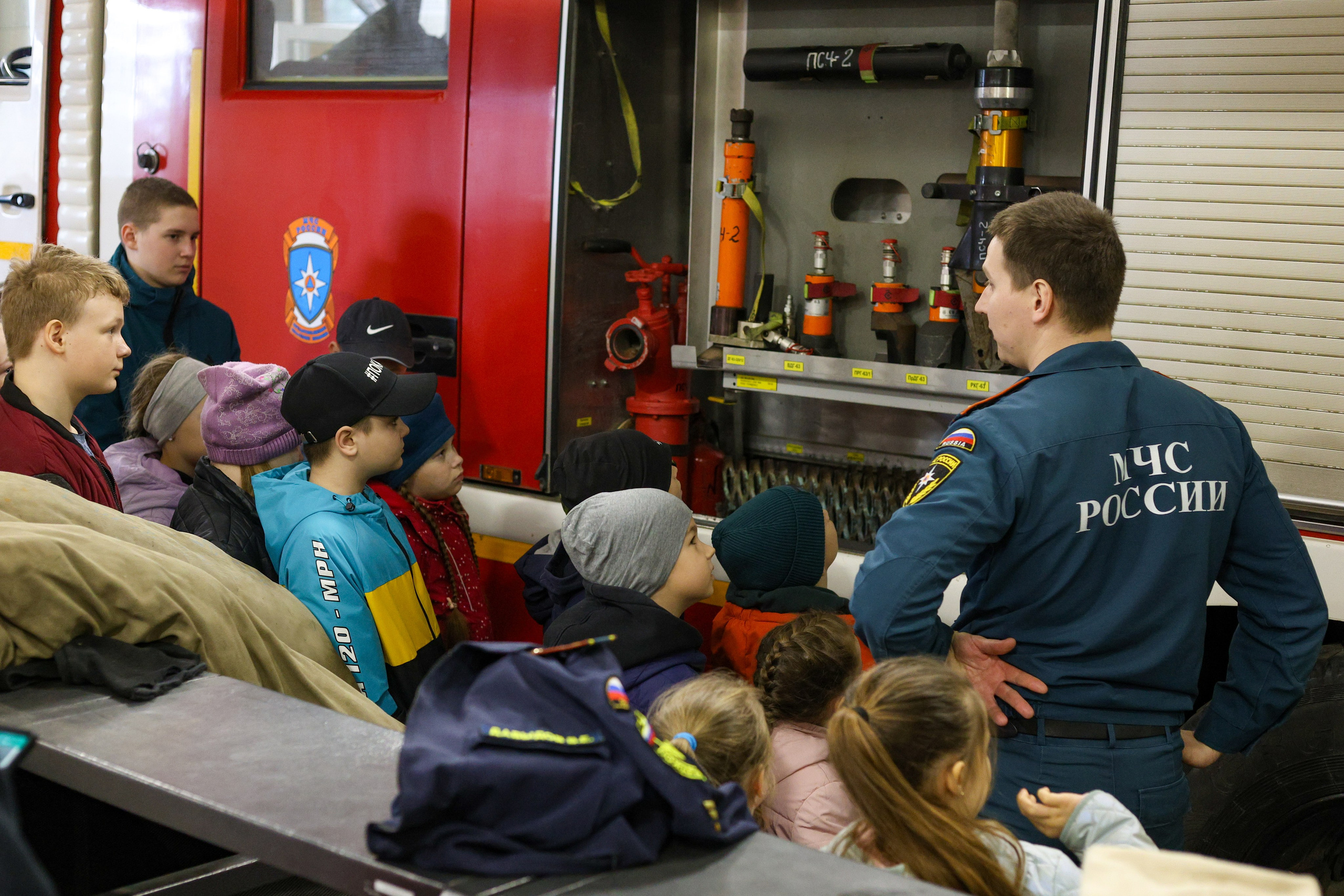 Экскурсия в пожарную часть г. Воскресенск. Вознесенский храм села Барановское