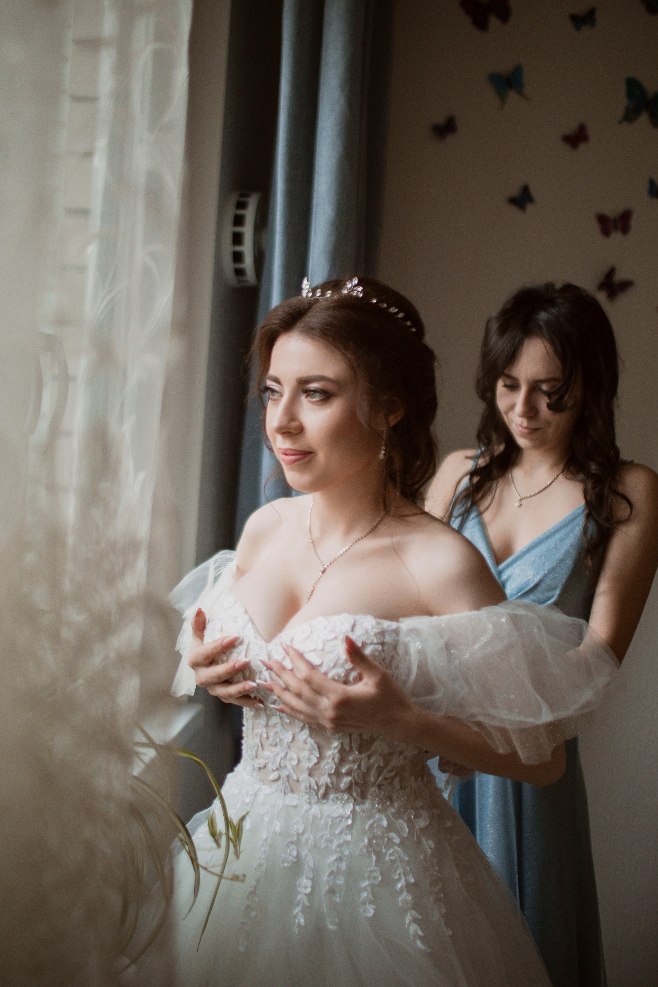 Свадебное Утро Анастасии и Сергея. Свадебный и Семейный фотограф в Москве Александра Вайпер