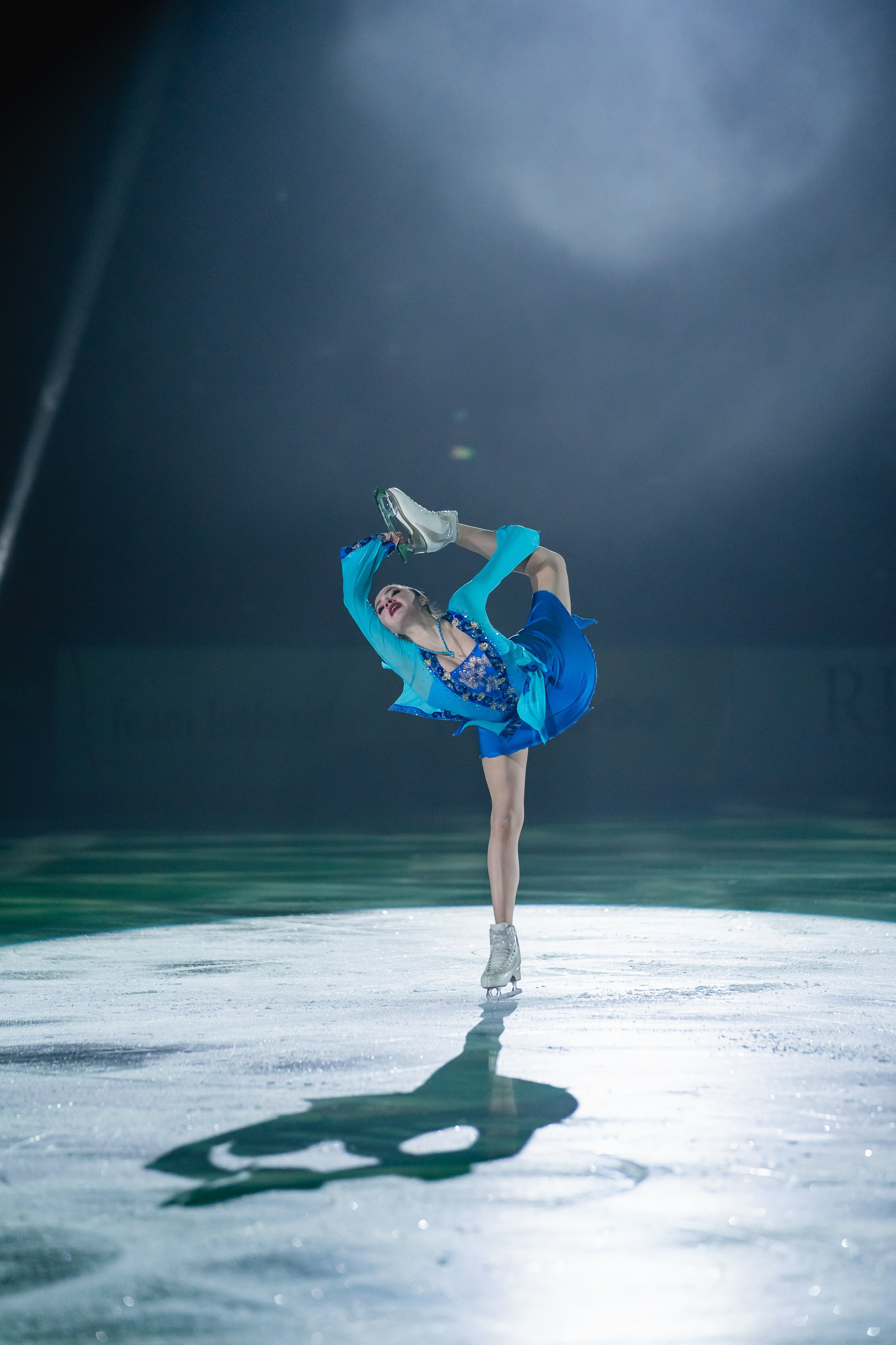 Шоу «Чемпионы на льду» в Новосибирске. Воробьева Ксения — Спортивный и танцевальный фотограф Новосибирск