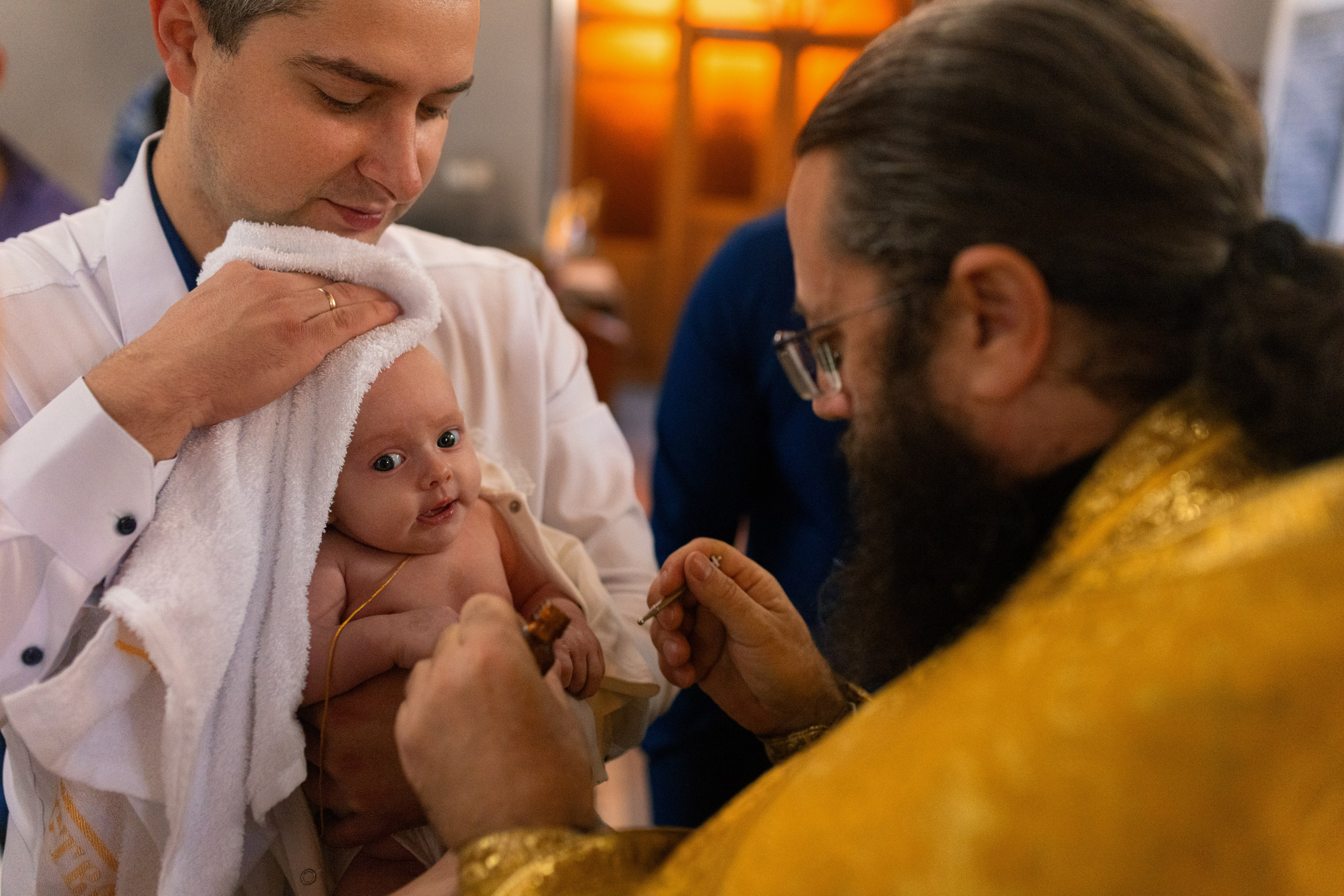 Крещение Алины. Дмитрий Шульгин, портретный фотограф в Воронеже