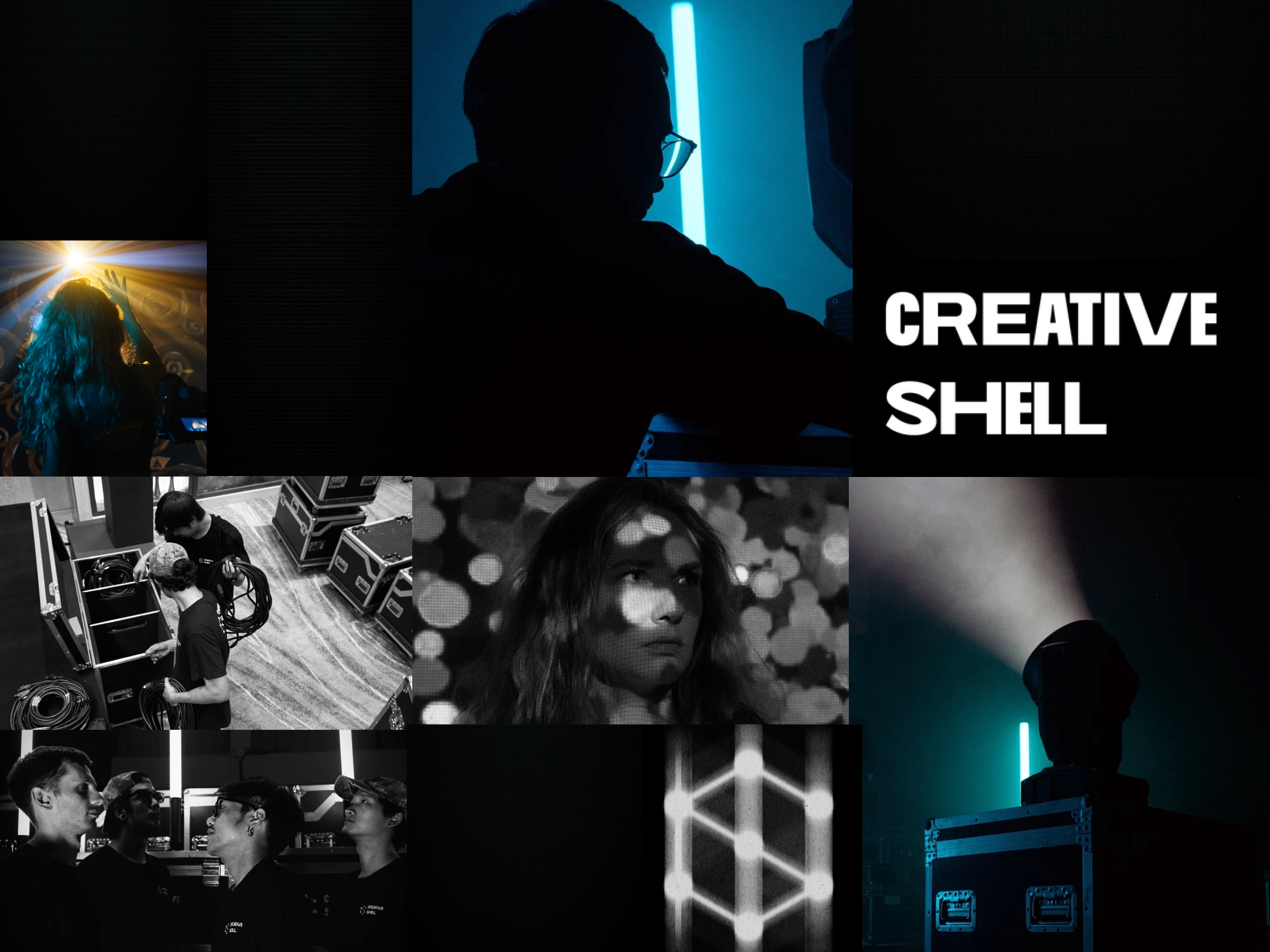 Rent high-quality audio, lighting, and visual equipment, LED screens, in Thailand. Rent equipment for events. CREATIVE SHELL BANGKOK