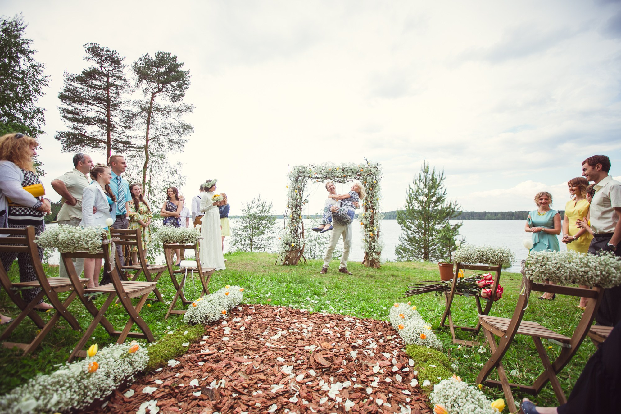 Свадьба в стиле «Рустик». Семейный, портретный и свадебный фотограф в Санкт-Петербурге и Москве