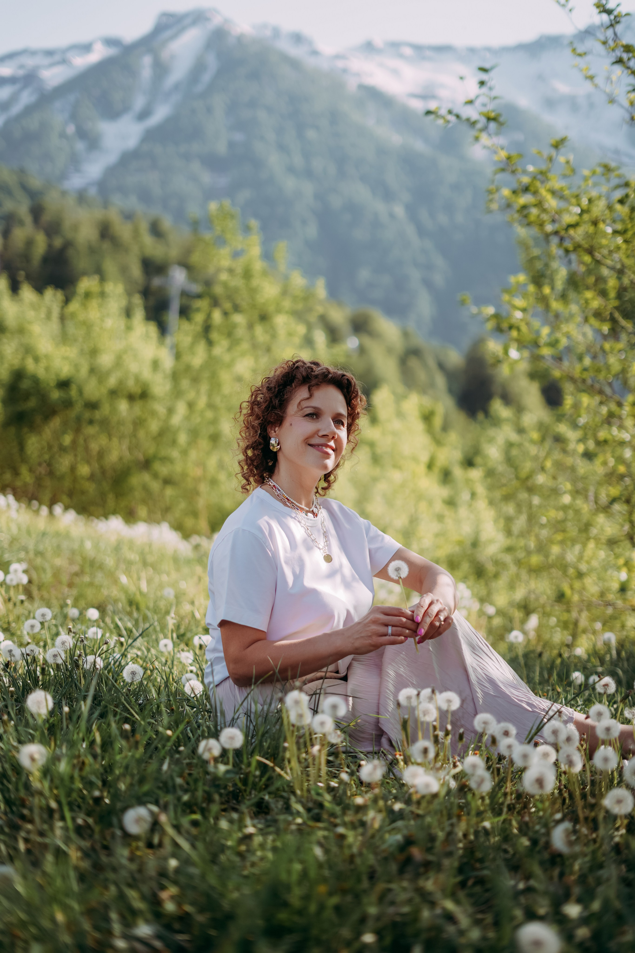 Апрель в горах. Фотосессия для Светланы в Красной Поляне. Фотограф в Сочи и Абхазии | Фототуры | September Air