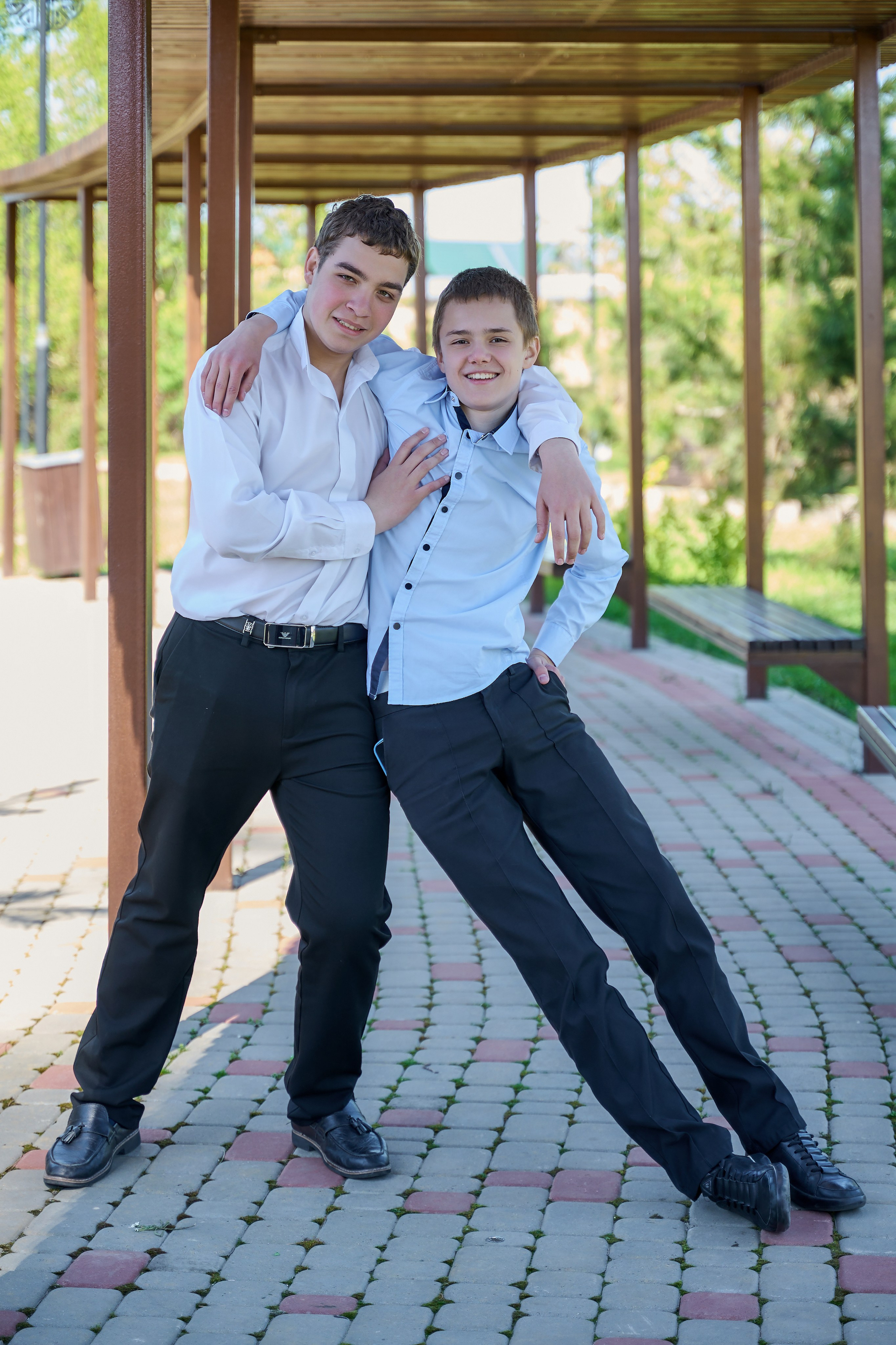 Фотосессия выпускников 9А класса СОШ 1. Школьный и семейный фотограф/видеограф в г. Курганинске