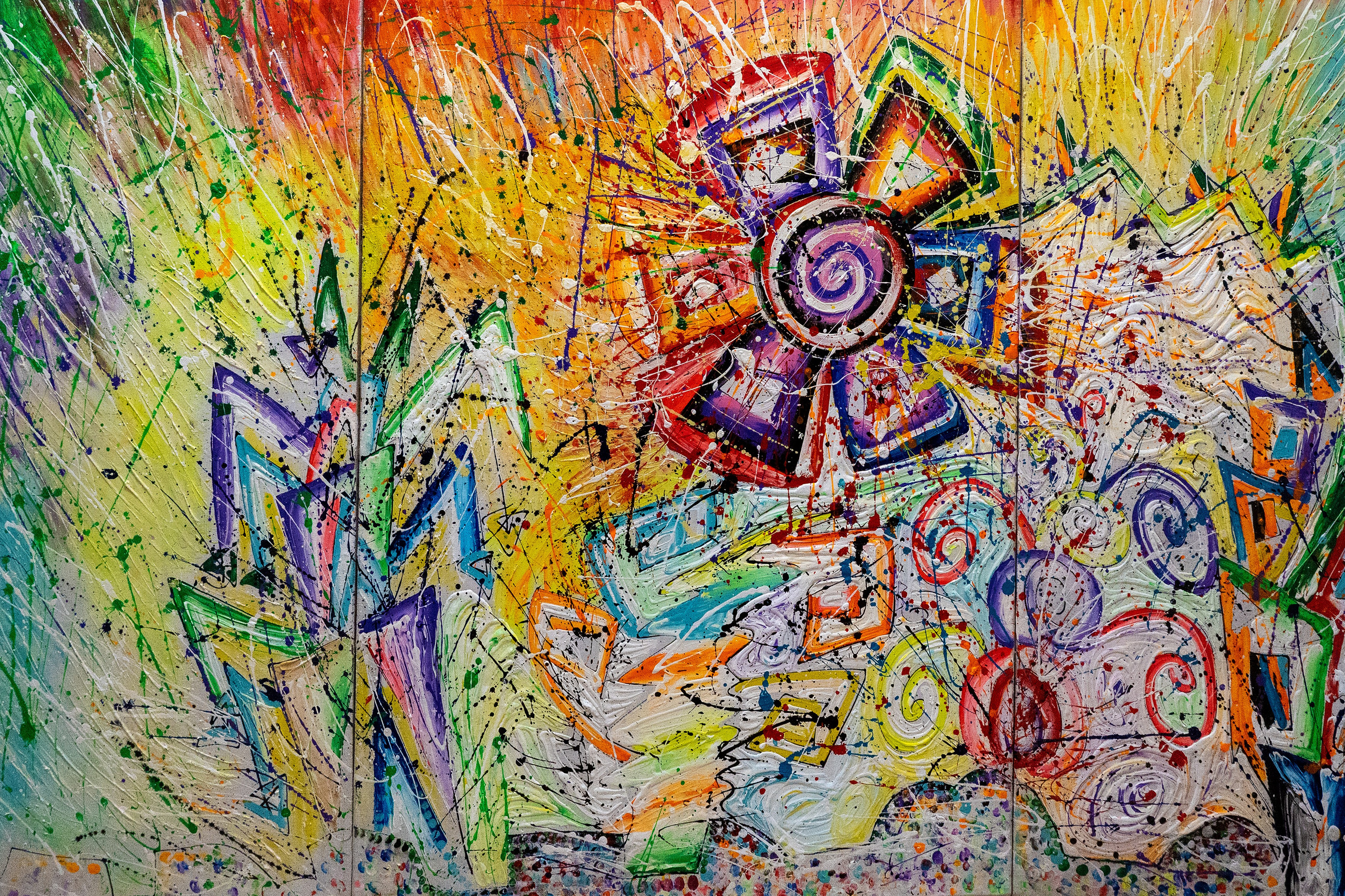 120х150 Холст/акрил "Волшебная трава" 2023