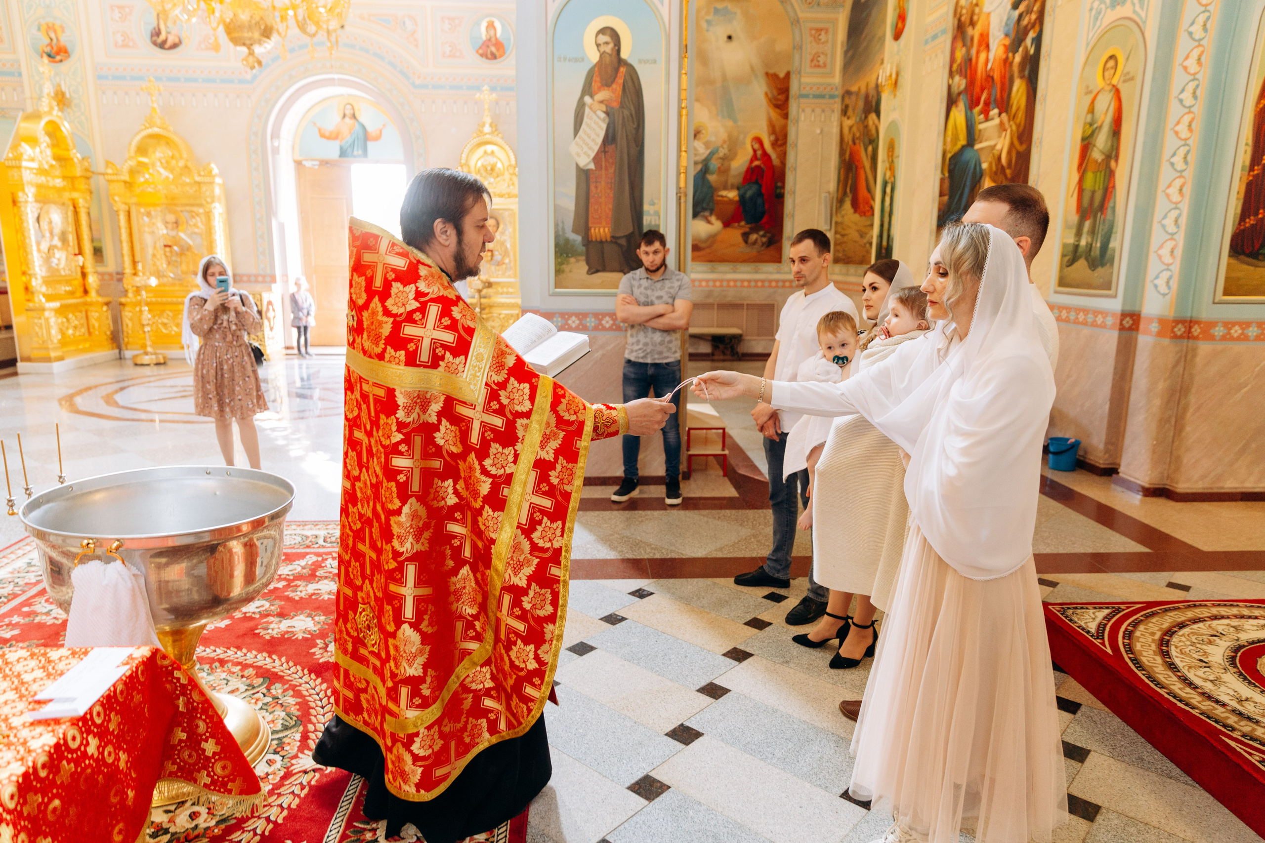 Фотосъемка крещения в Волгодонске