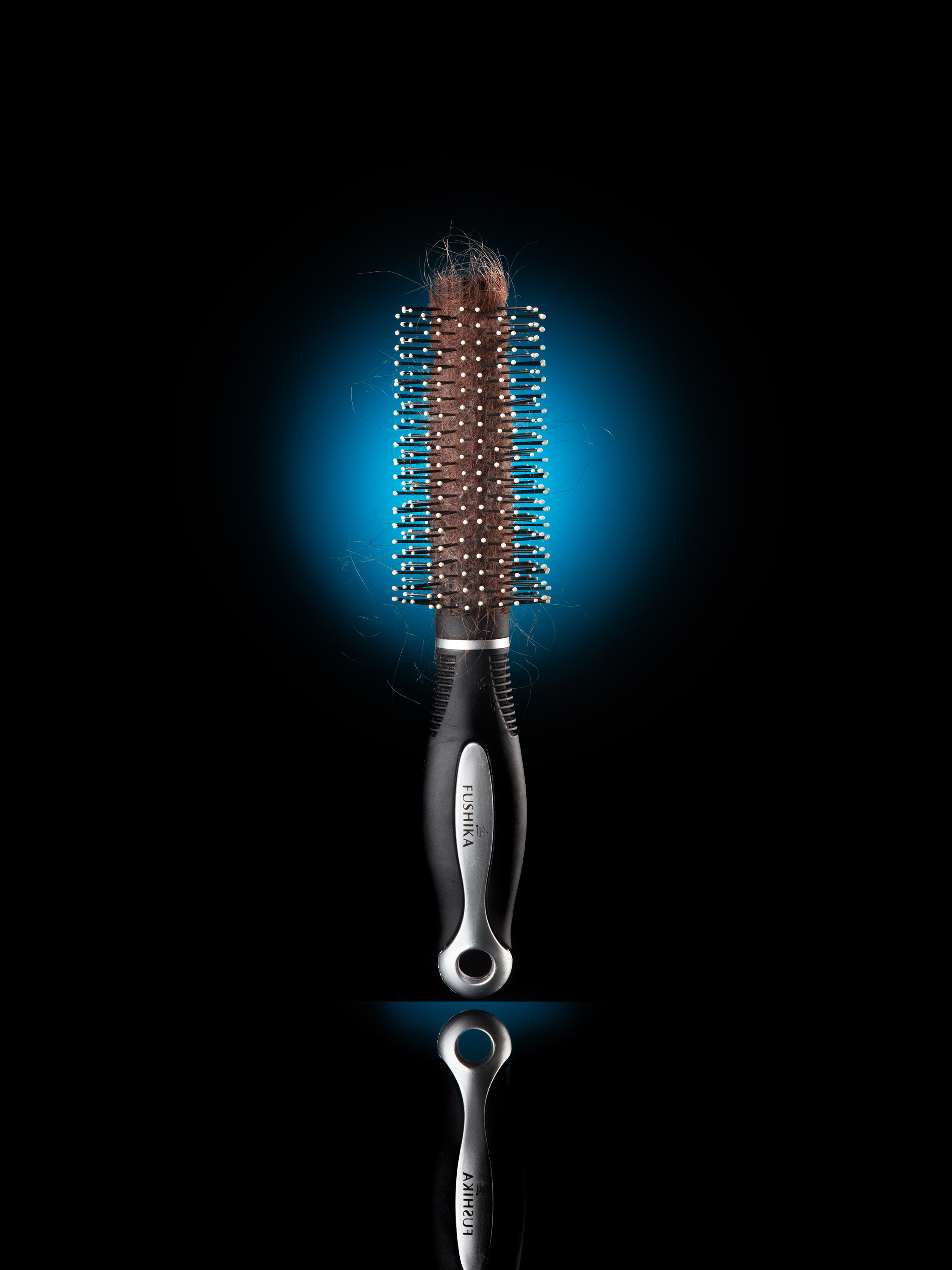 Hairbrush from the CSA communal shower room