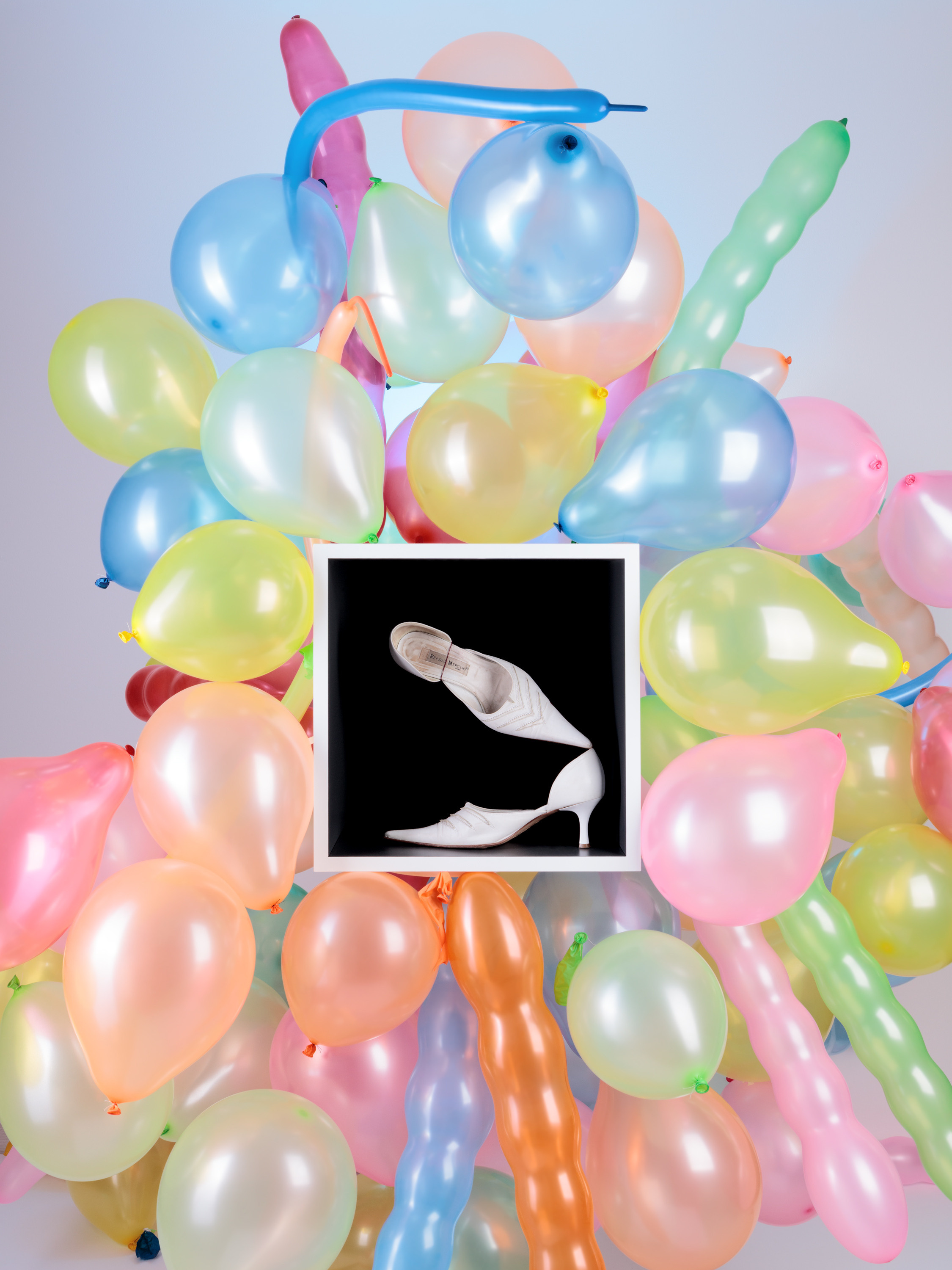 Brand shoes donated to homeless