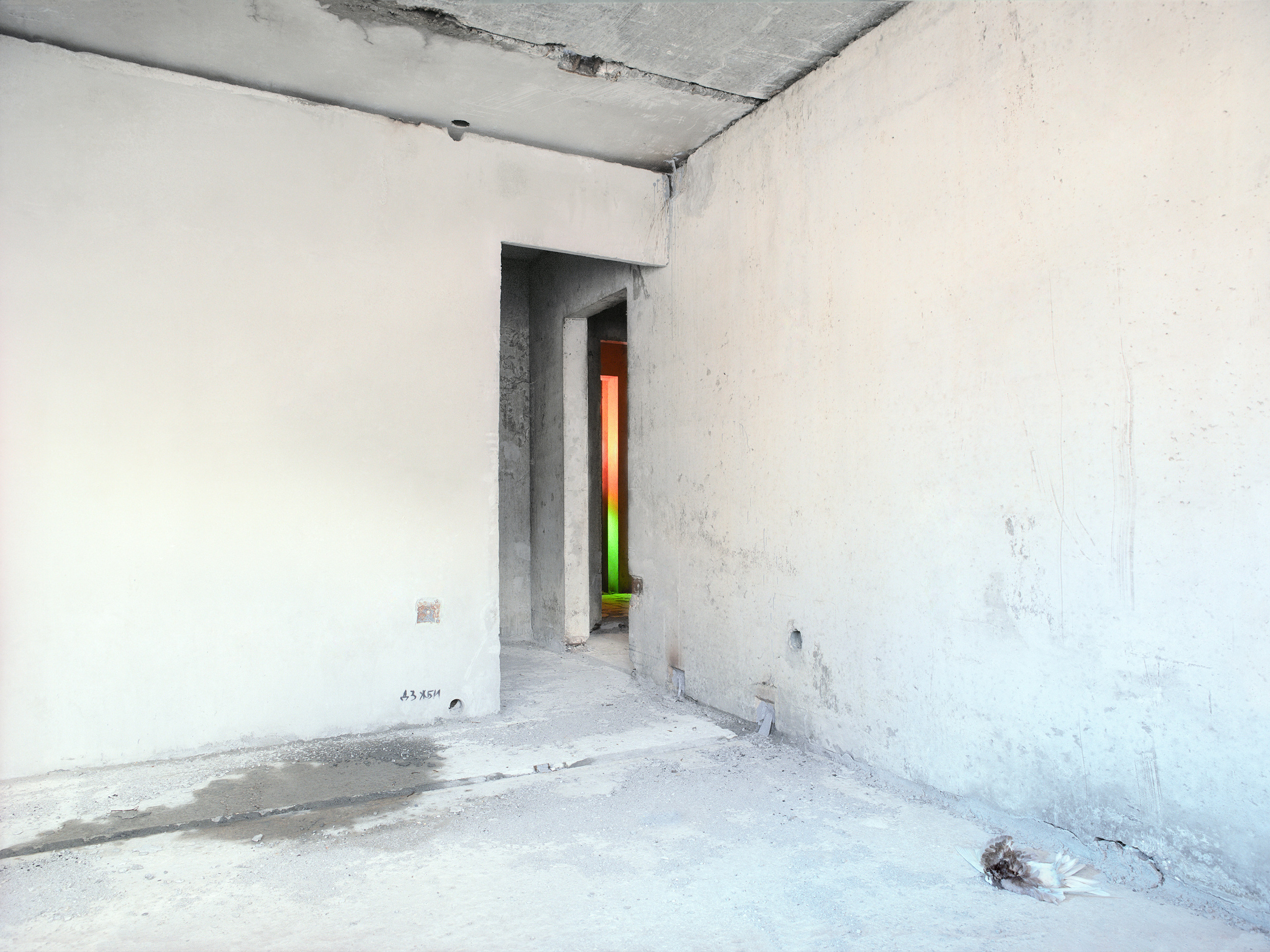 The building was initially supposed to be affordable housing, but developer went bankrupt and the project was frozen