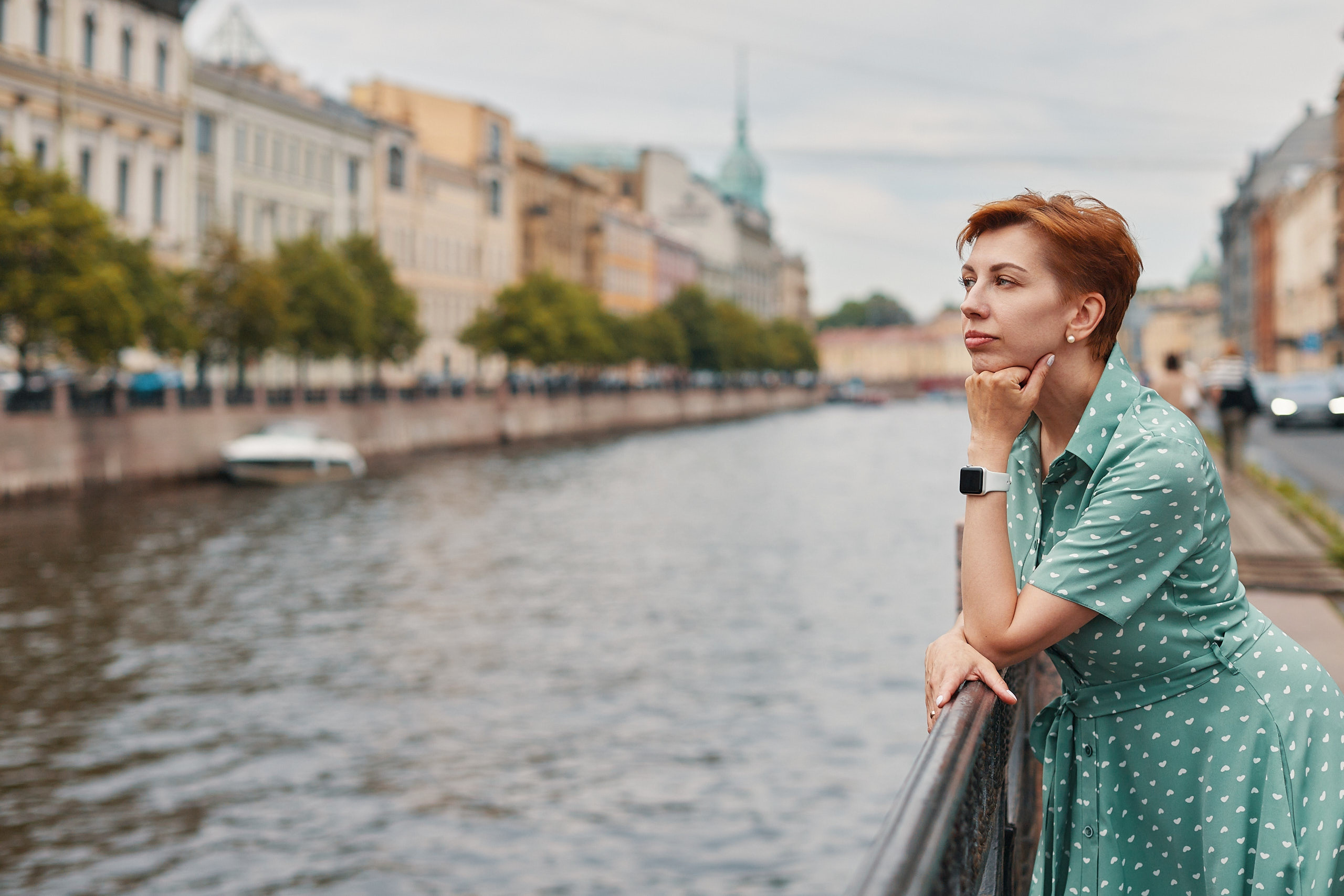 Прогулка по Петербургу с Катей. Фотограф Валерий Сабрам