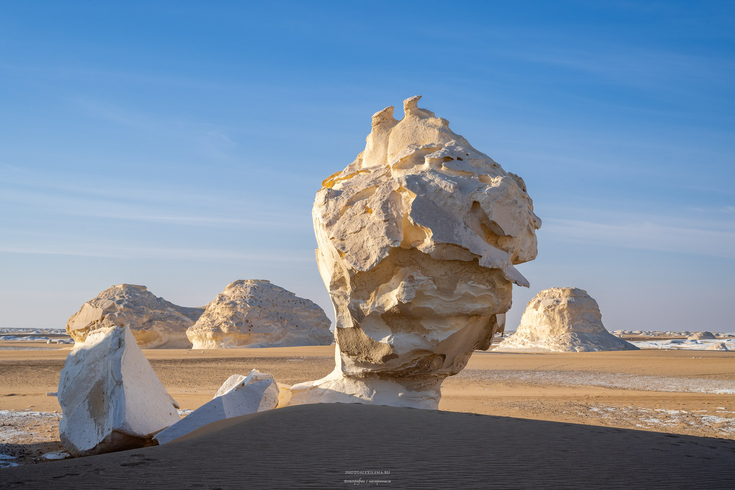 Пустыня чёрная, пустыня белая. Авторские стильные фотокартины