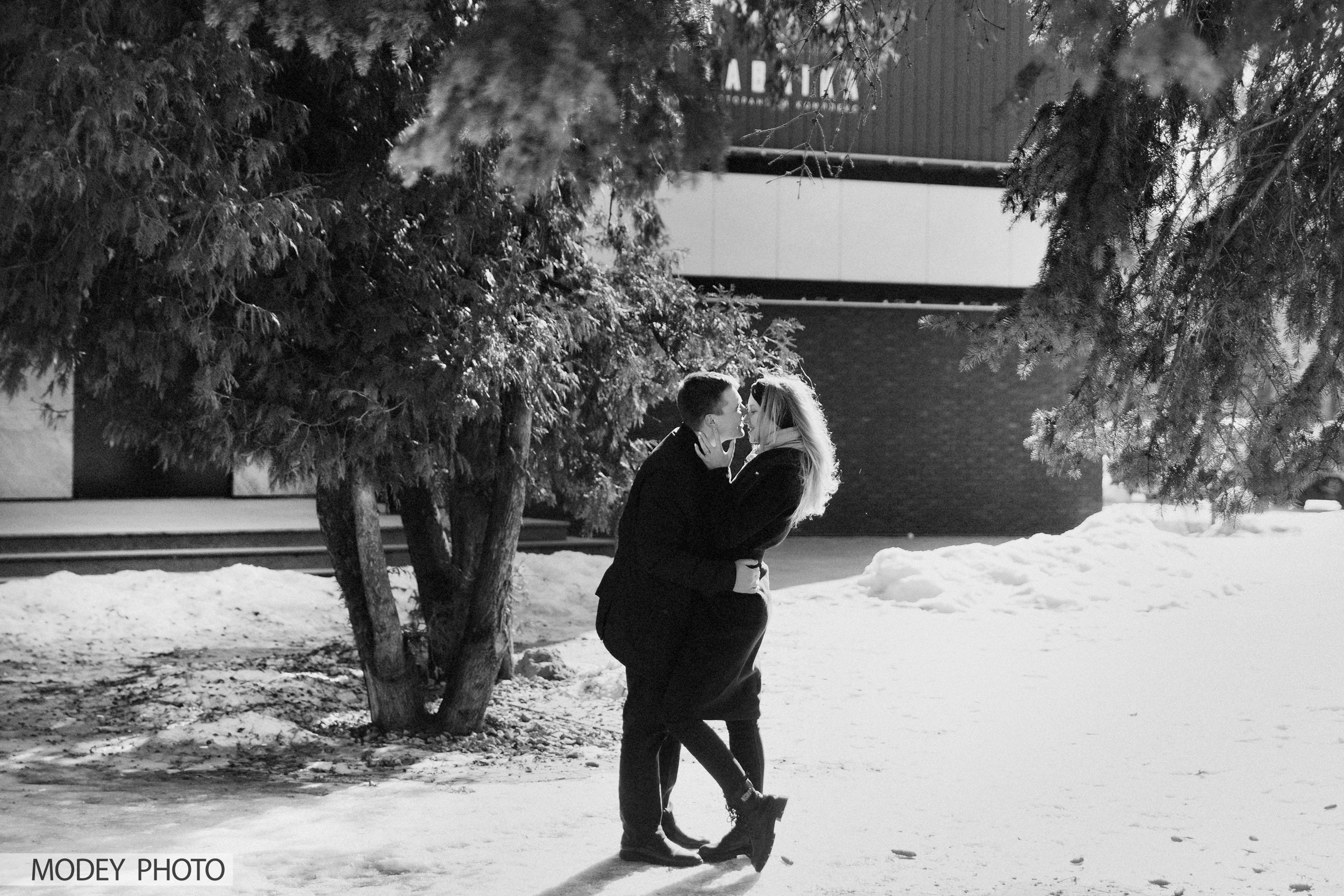 Прогулочная фотосессия Владимира и Кристины