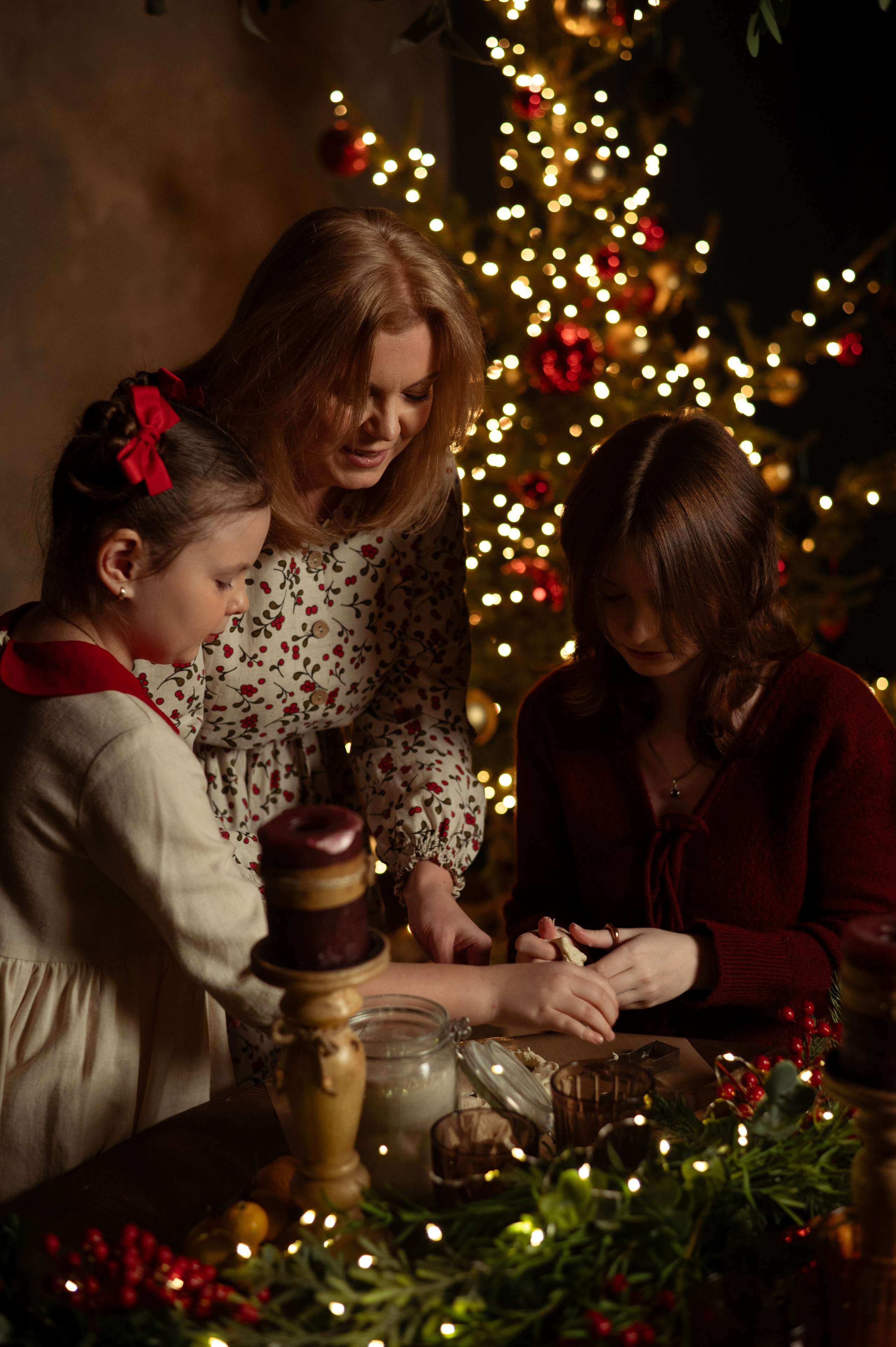 Новогодние студии, Новогодние залы для фотосессии в Санкт-Петербурге. Новогодние семейные фотосессии в СПб. Женский фотограф Санкт-Петербург Александра Колий