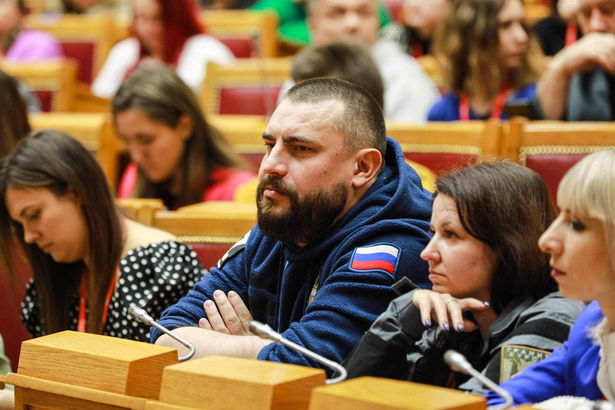 Всероссийский патриотический форум. Репортажный и fashion фотограф в Москве Сергей Бардин