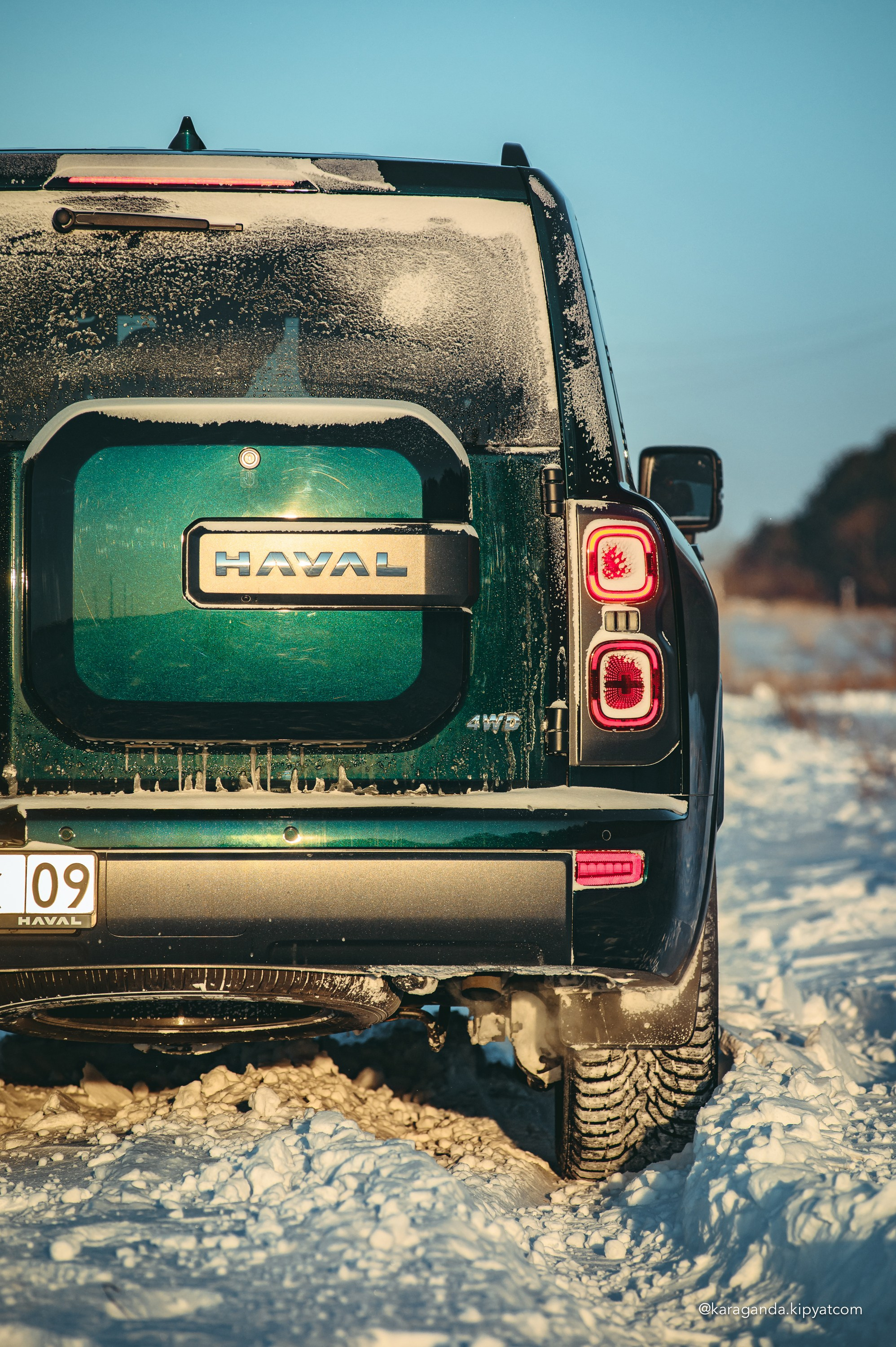 Зимний заезд на HAVAL H9. Кипятком Караганда