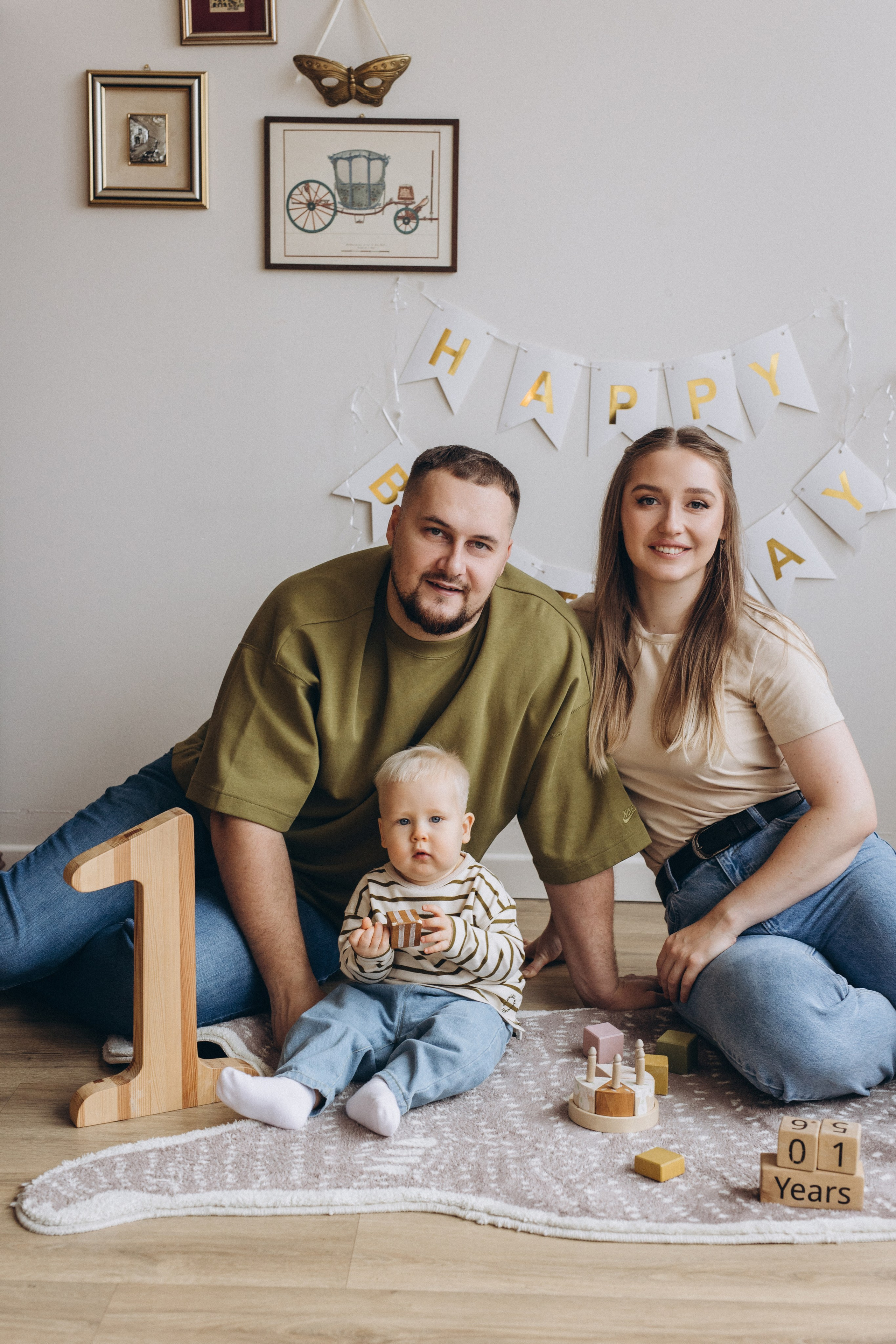 Семейная в студии. Алёна Берёзка фотограф Минск