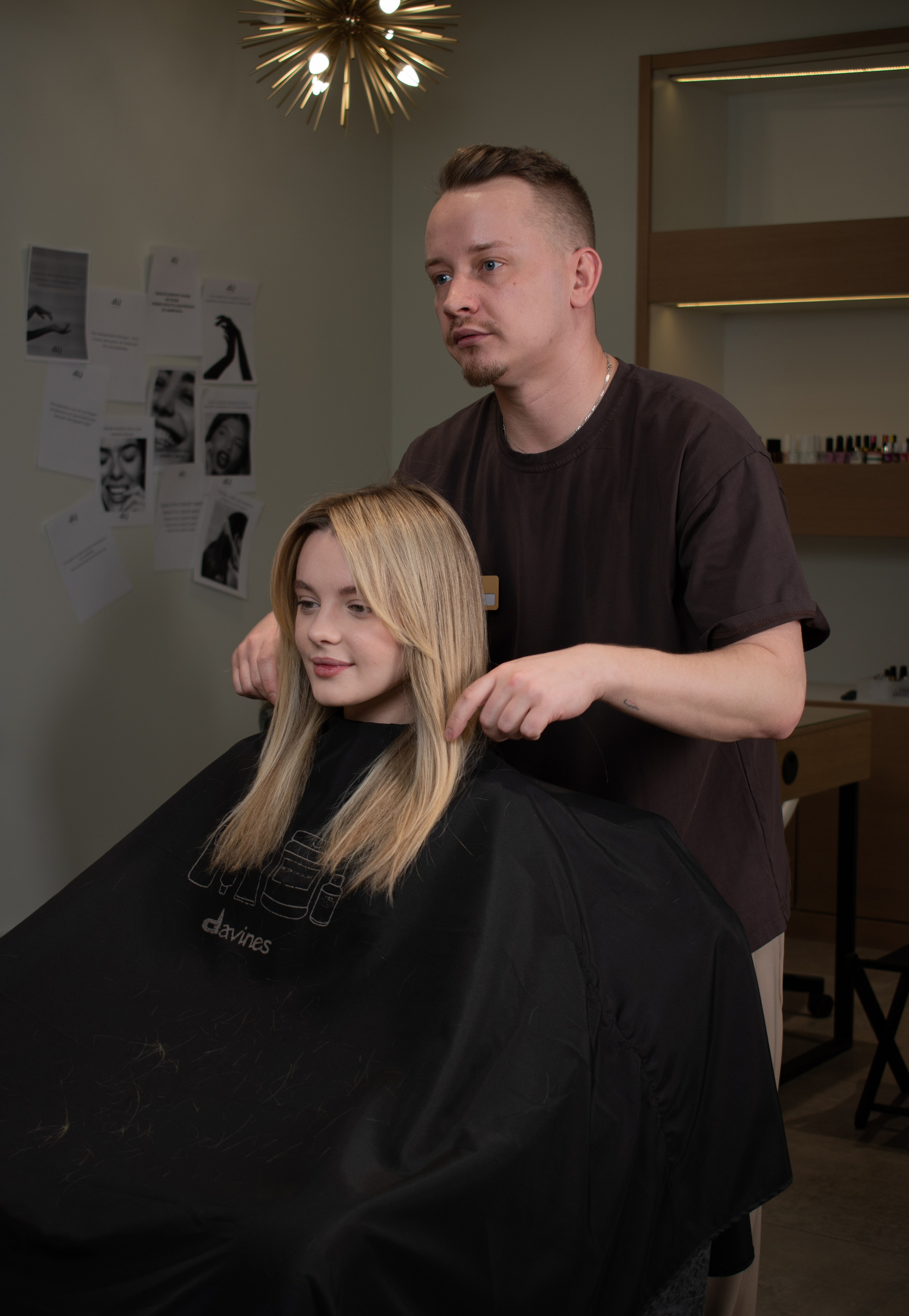 Контент — съемка для салона красоты 4you в Тюмени. Портретный фотограф Кристина Саргсян